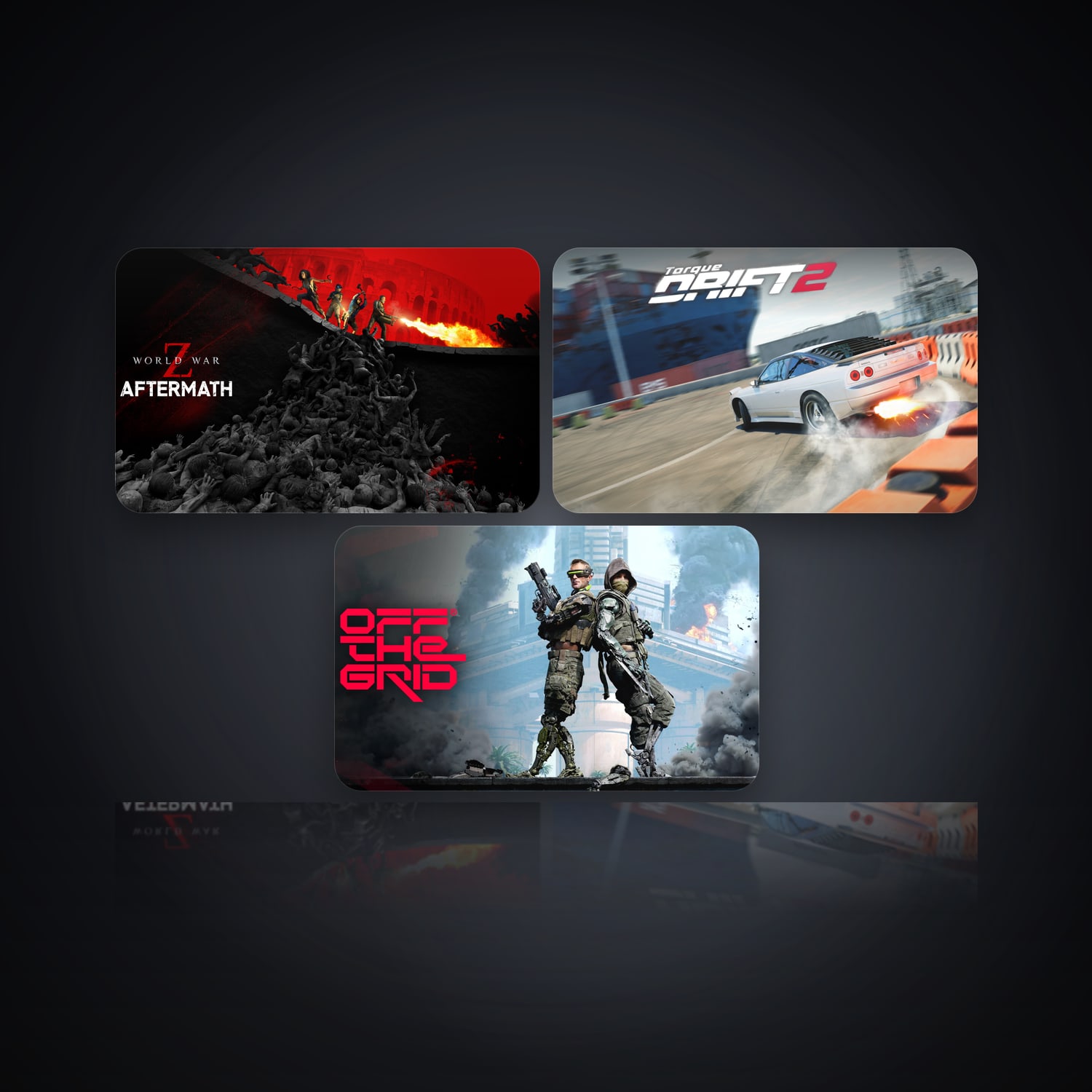 World War Z & Torque Drift 2 | 3 Games — HabibiAccounts