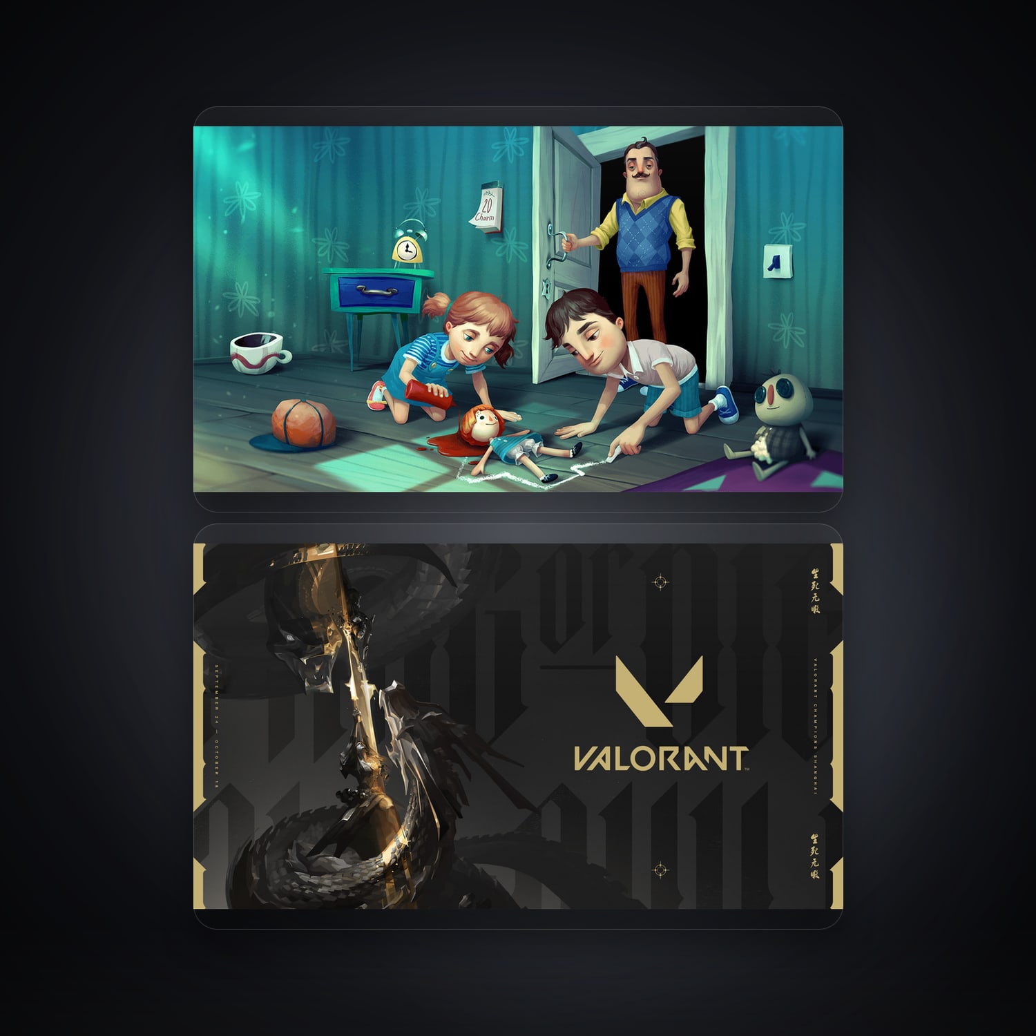 Hello Neighbor Hide and Seek Demo & VALORANT | 2 Games — HabibiAccounts