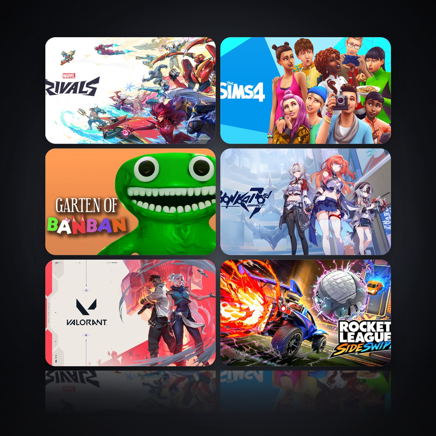 Marvel Rivals & The Sims 4 | 9 Games — HabibiAccounts