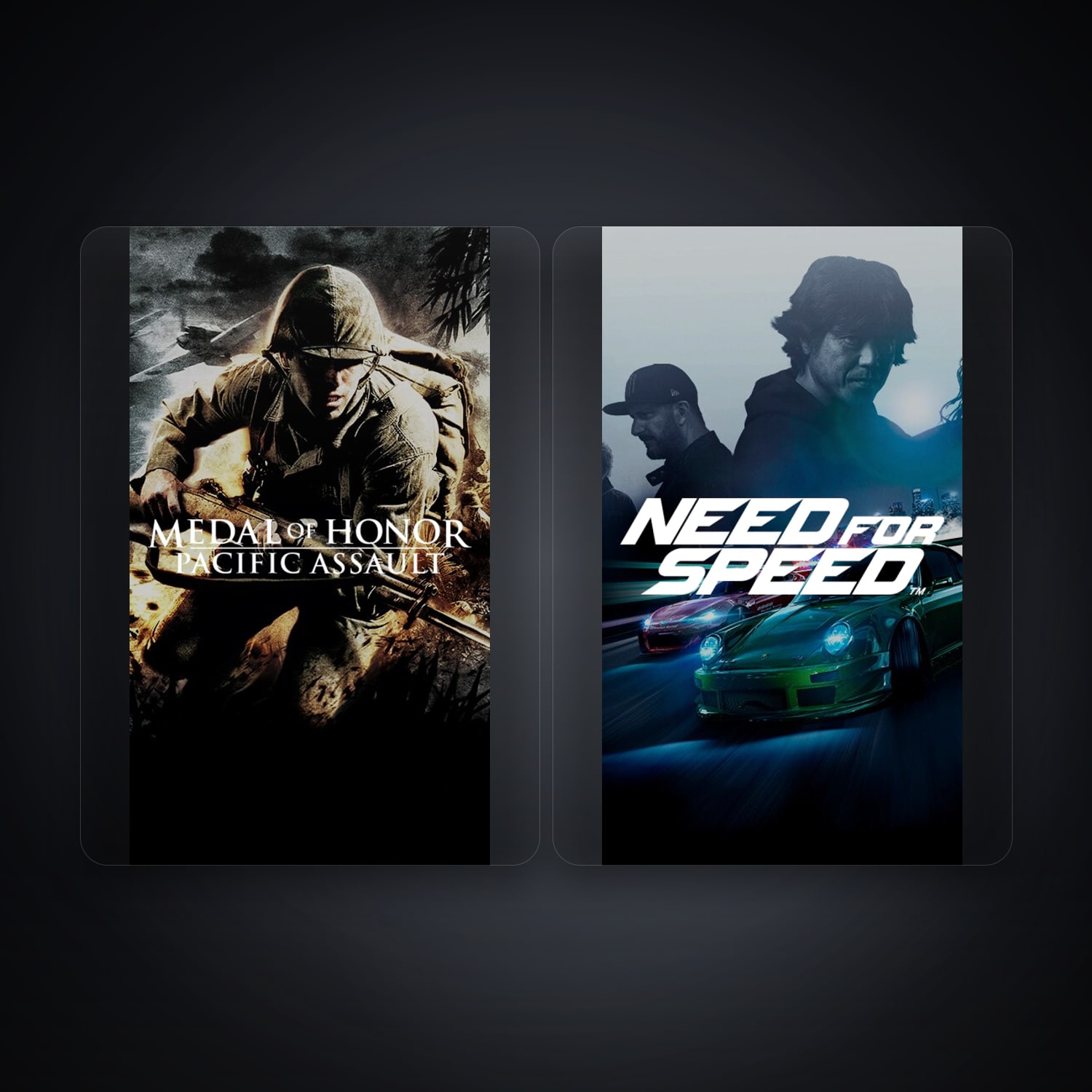 EA Medal of Honor Pacific Assault + Need for Speed — PT — HabibiAccounts