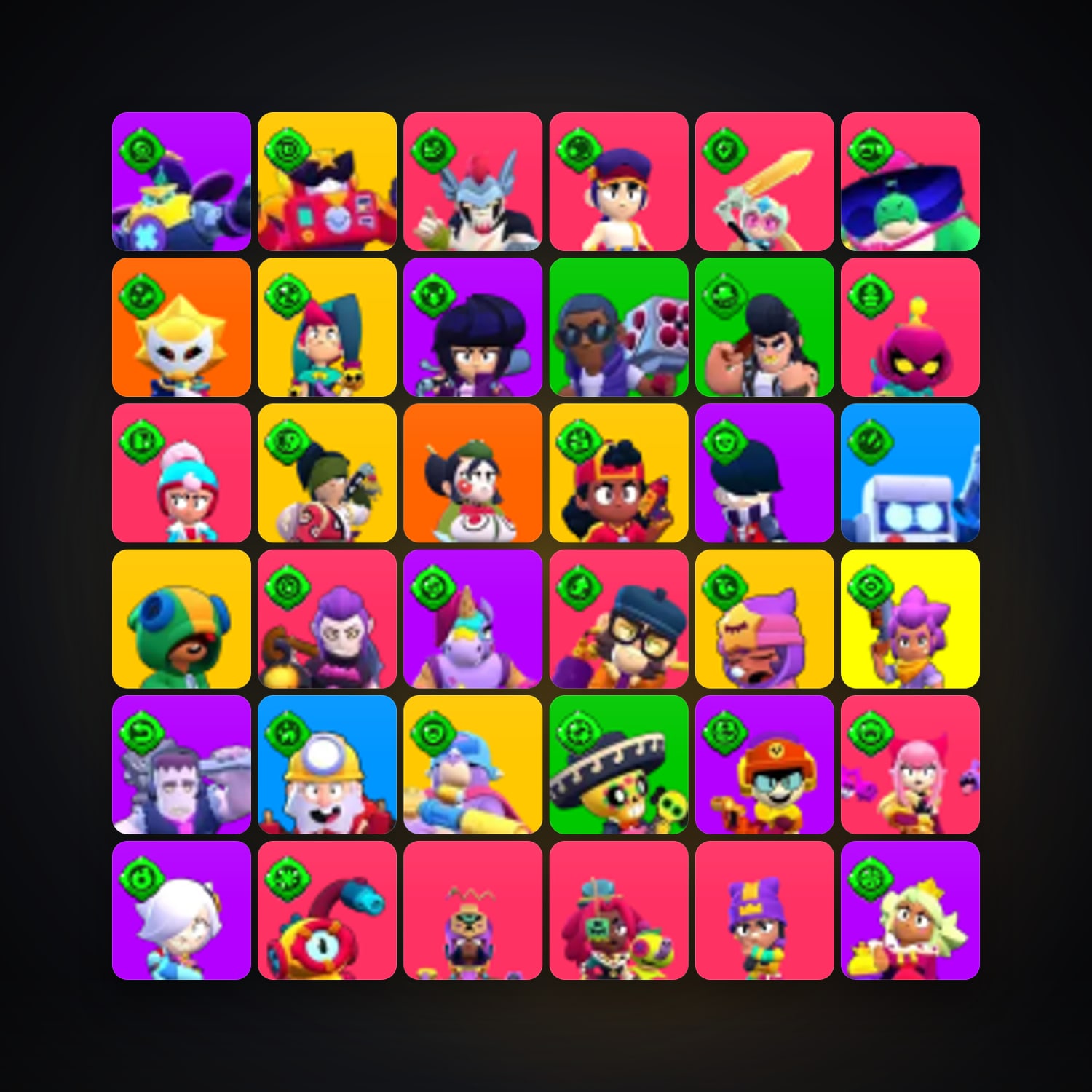 105 Brawlers | 90.6K Trophies — HabibiAccounts