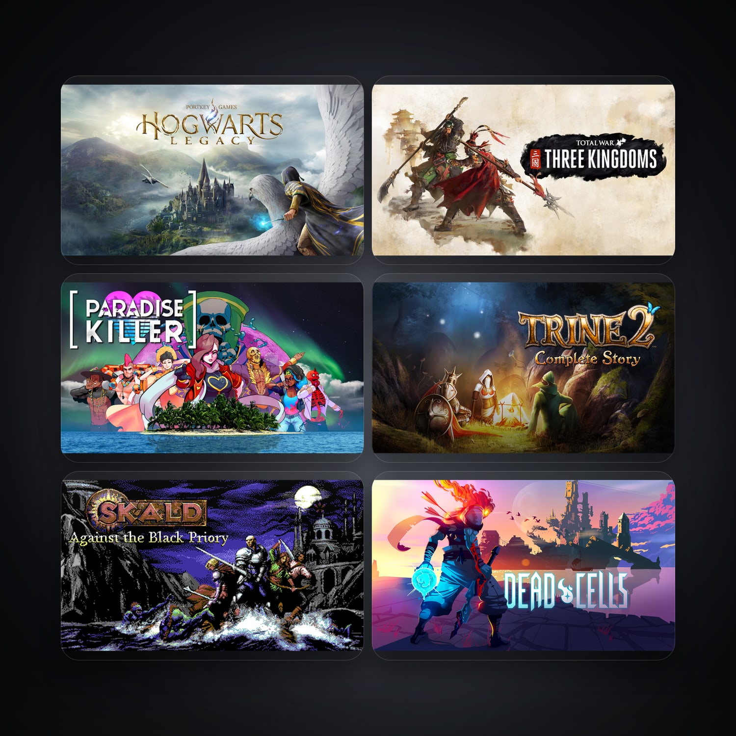 Hogwarts Legacy & Total War: THREE KINGDOMS | 21 Games — HabibiAccounts