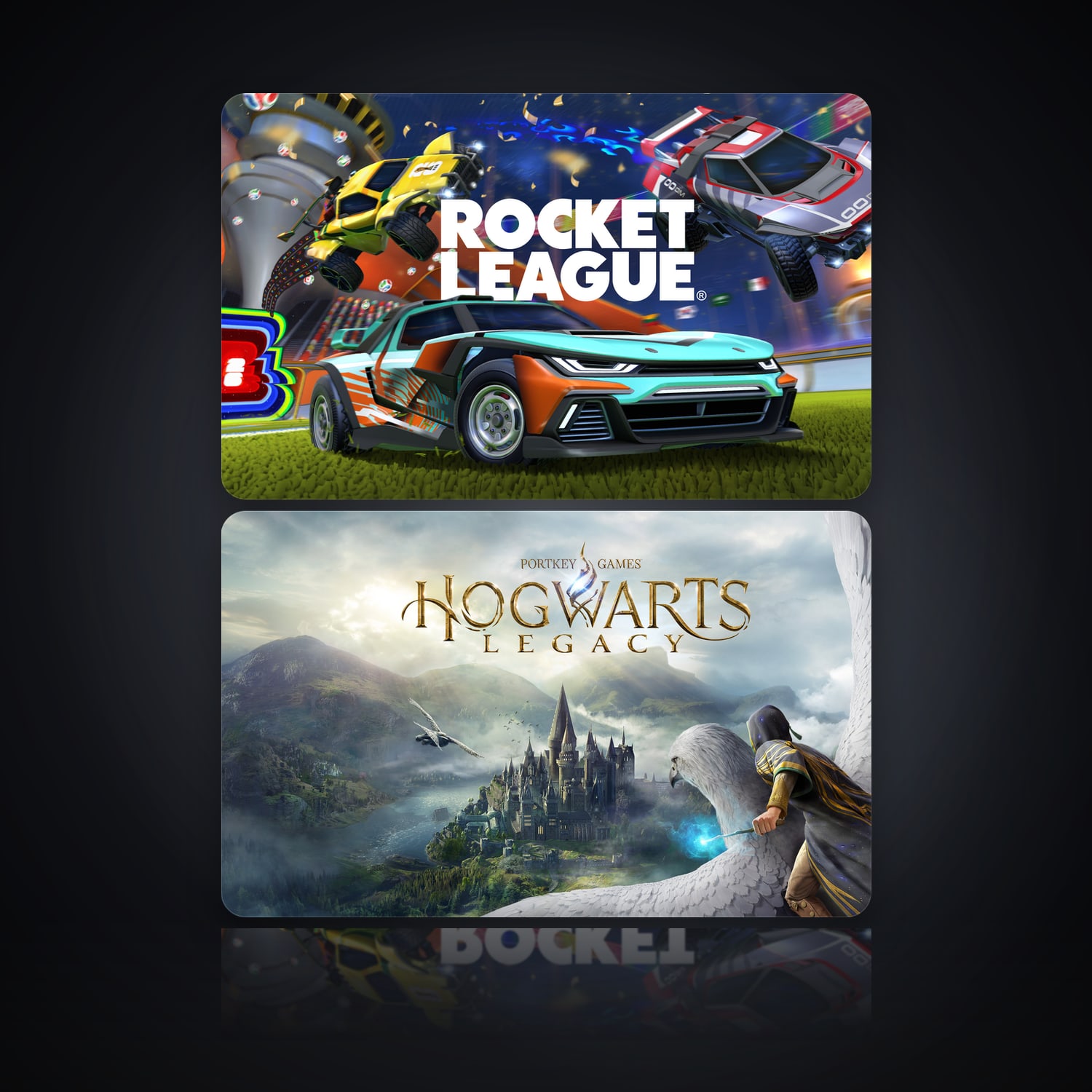 Rocket League & Hogwarts Legacy | 2 Games — HabibiAccounts