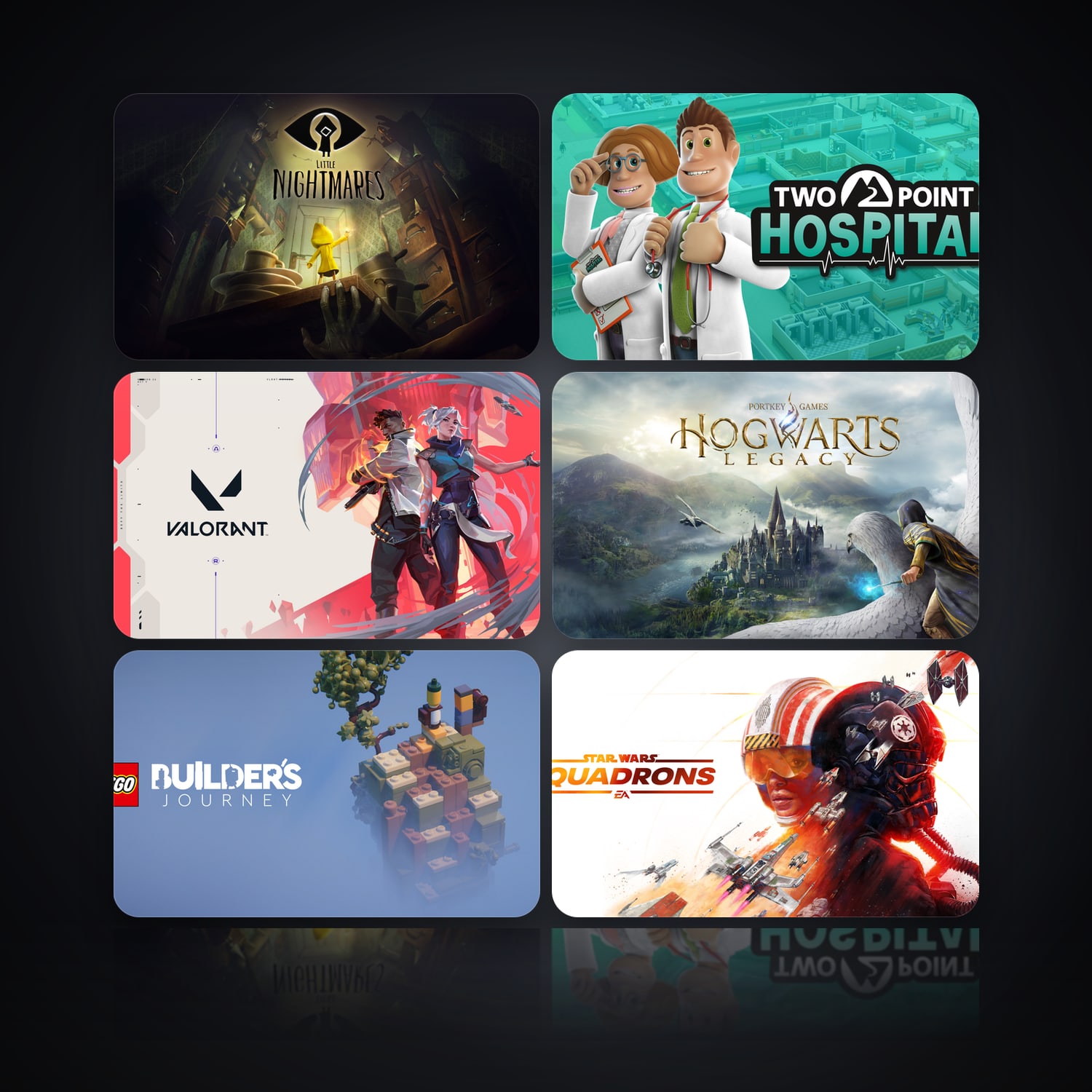 هالحساب إبك فيه Little Nightmares وTwo Point Hospital، IN، 9 ألعاب — HabibiAccounts