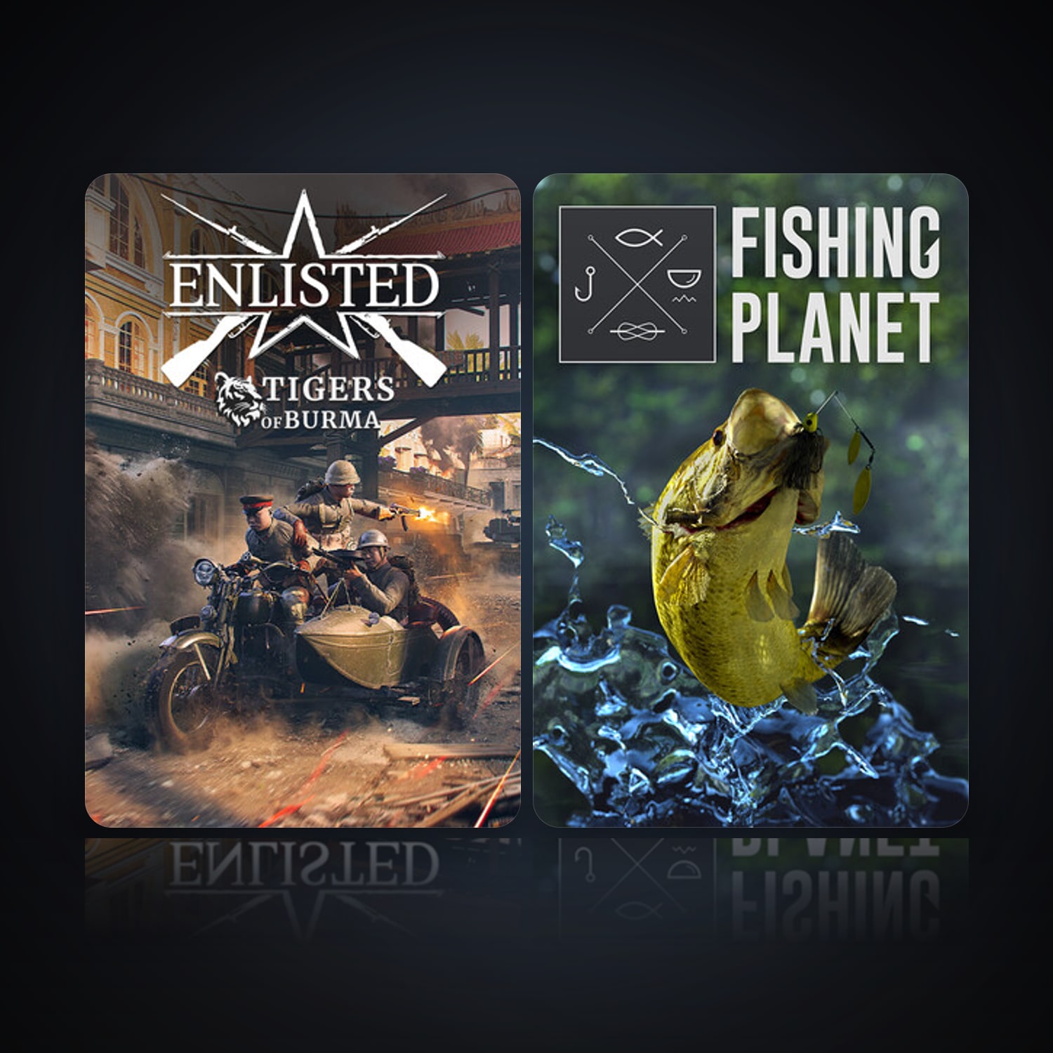 Enlisted & Fishing Planet | Clean — HabibiAccounts