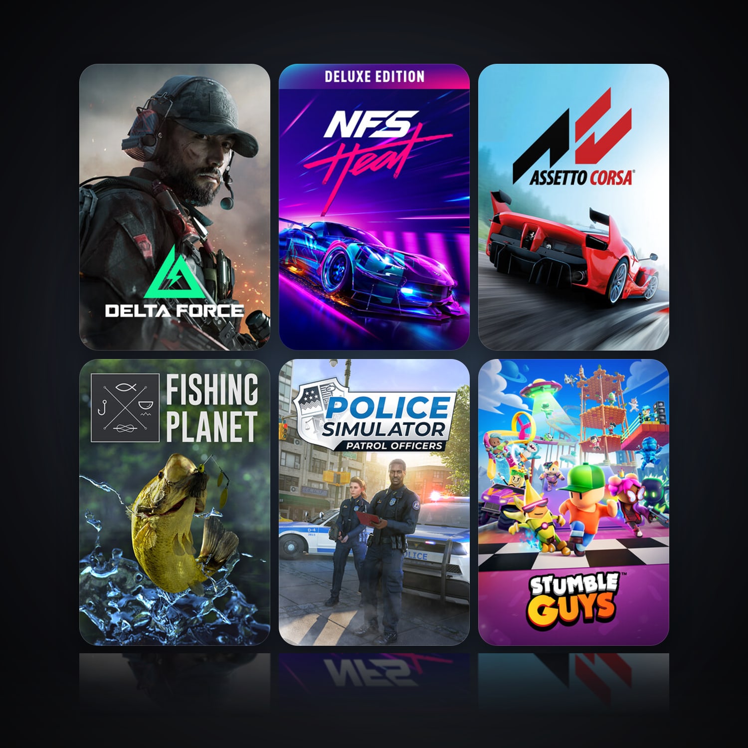 Delta Force: Hawk Ops & Need for Speed Heat | 36 Games | Clean — HabibiAccounts