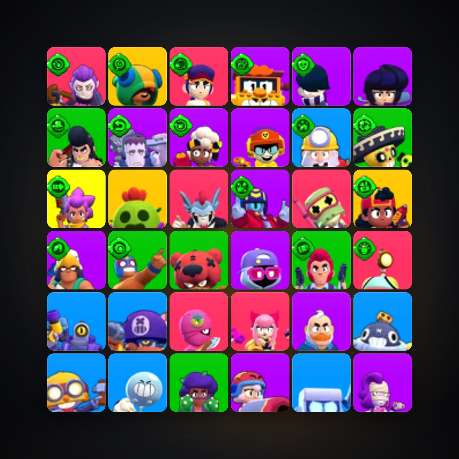 65 Brawlers | 21.8K Trophies — HabibiAccounts