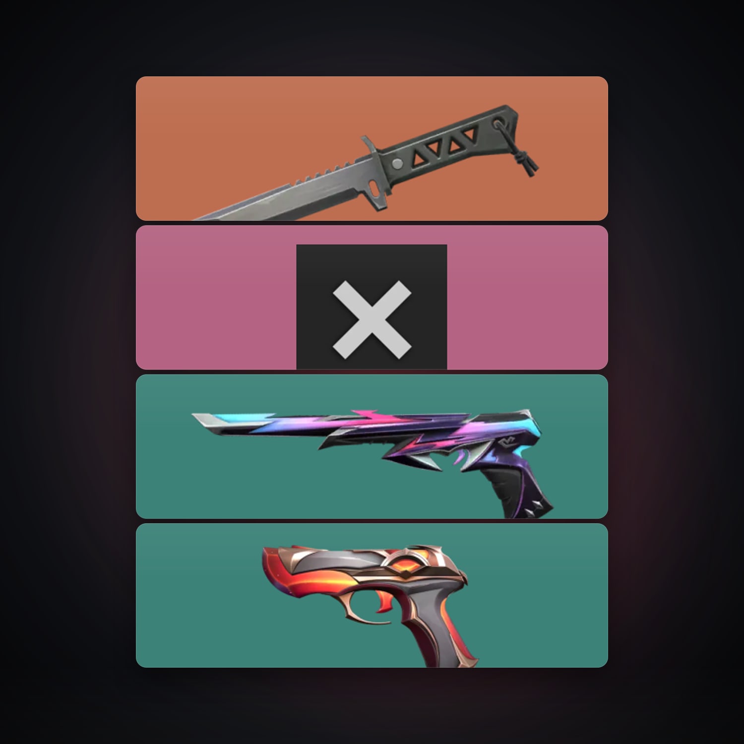 BR Server | 4 Skins | 1 Knives | Level 70 — HabibiAccounts
