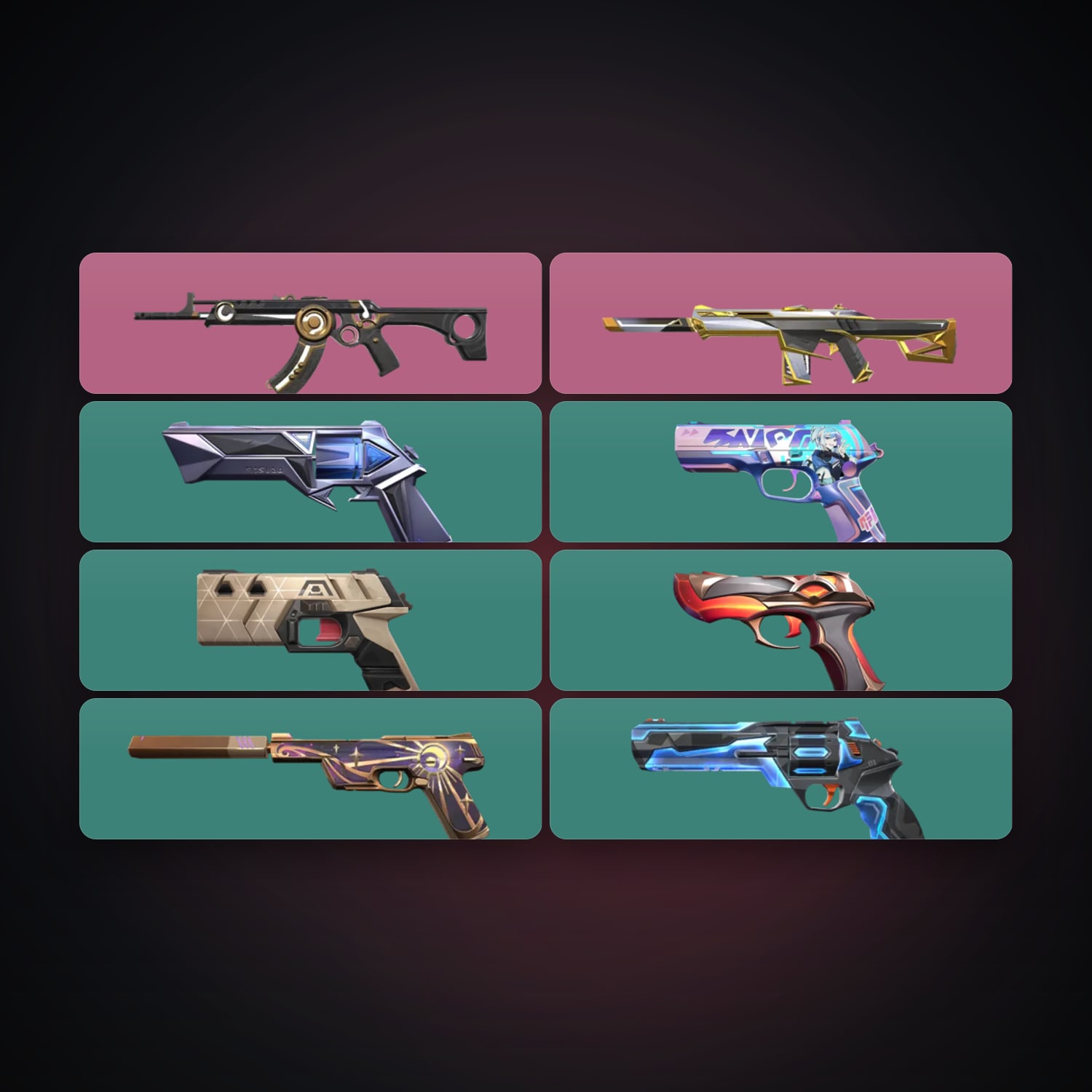 EU Silver 1 locker — 8 skins, lvl 113 — HabibiAccounts