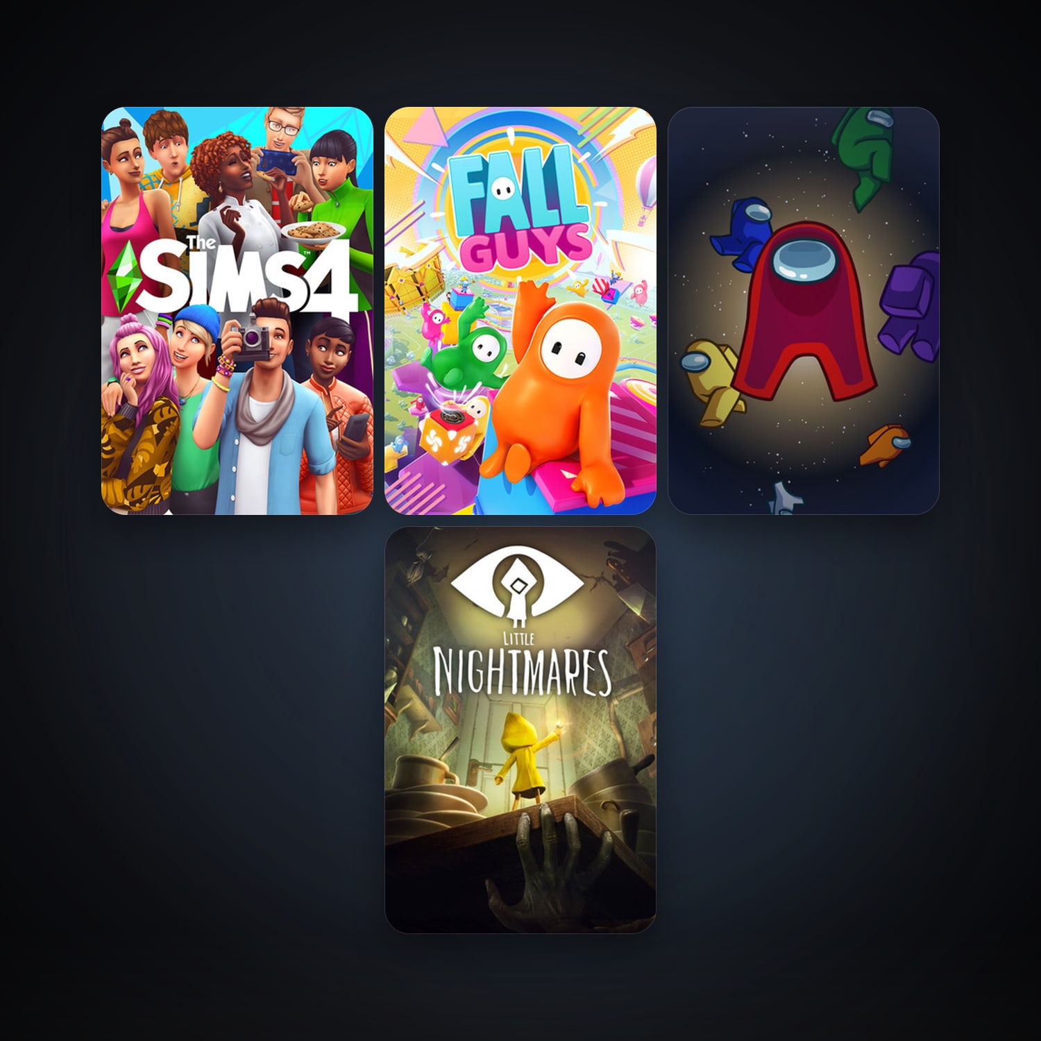 حساب ستيم فلين، Little Nightmares وAmong Us، 5 لعبة، صامد واضح — HabibiAccounts