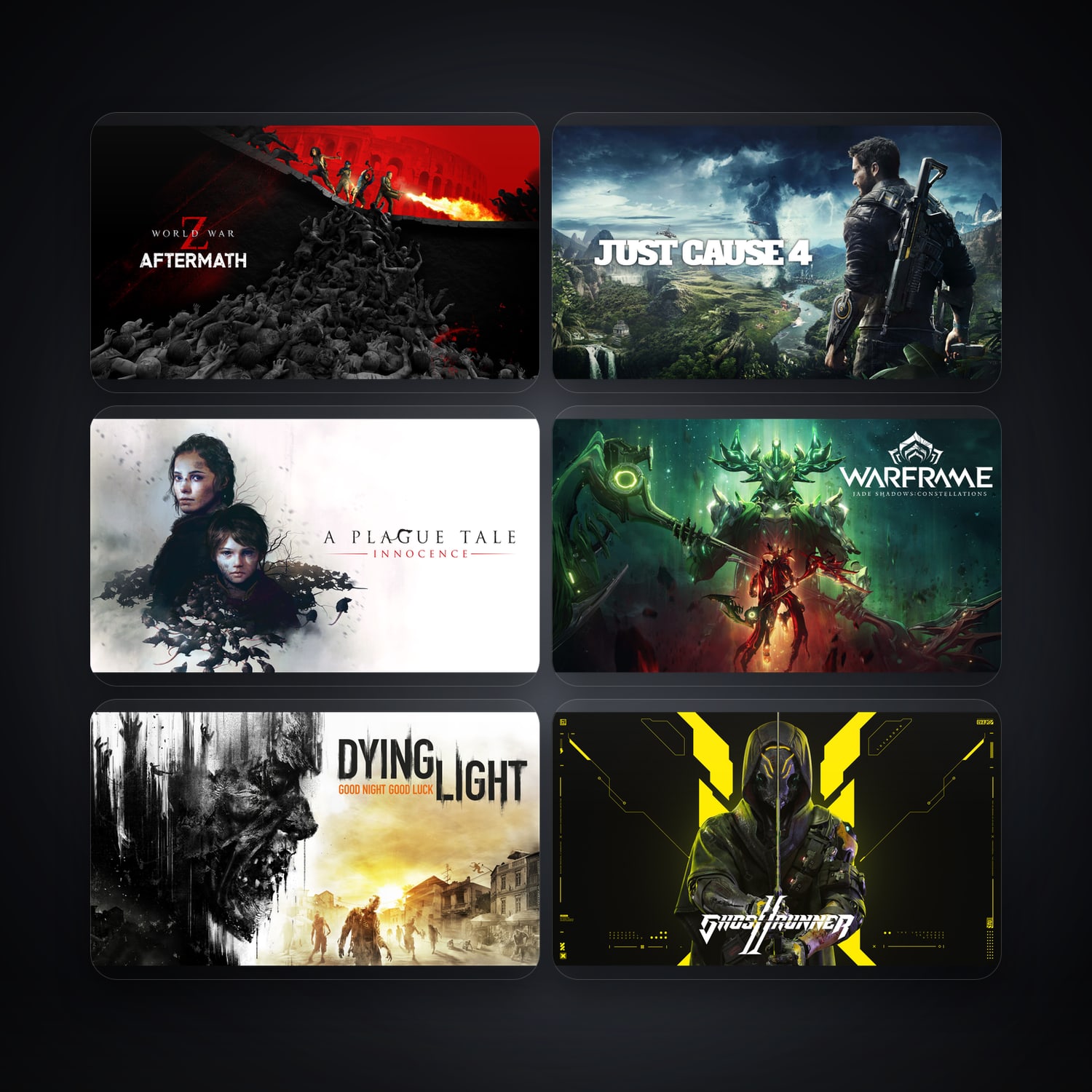 World War Z & Just Cause 4 | 85 Games — HabibiAccounts