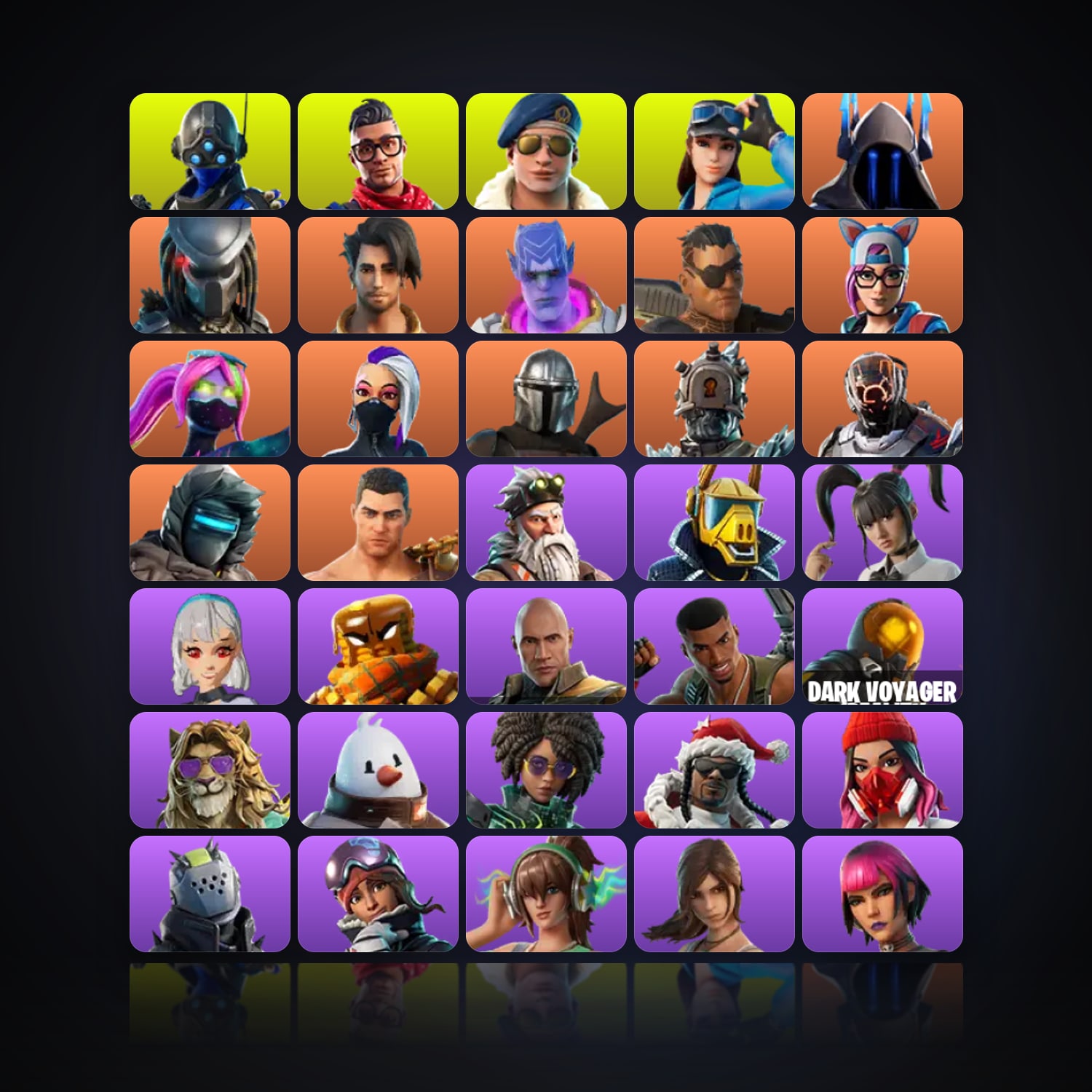 Fortnite | 83 Skins | 450 V-Bucks | Level 1313 | 91 Wins — HabibiAccounts