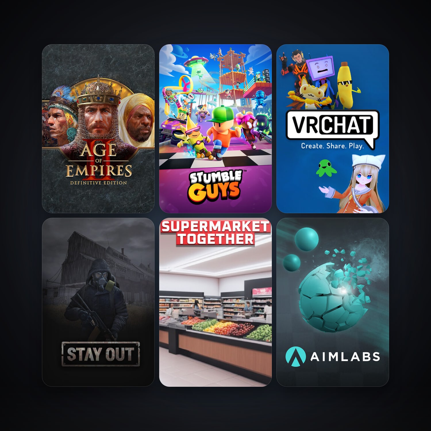 Free CS2 (No Prime) + VRChat, 19 games, clean — HabibiAccounts