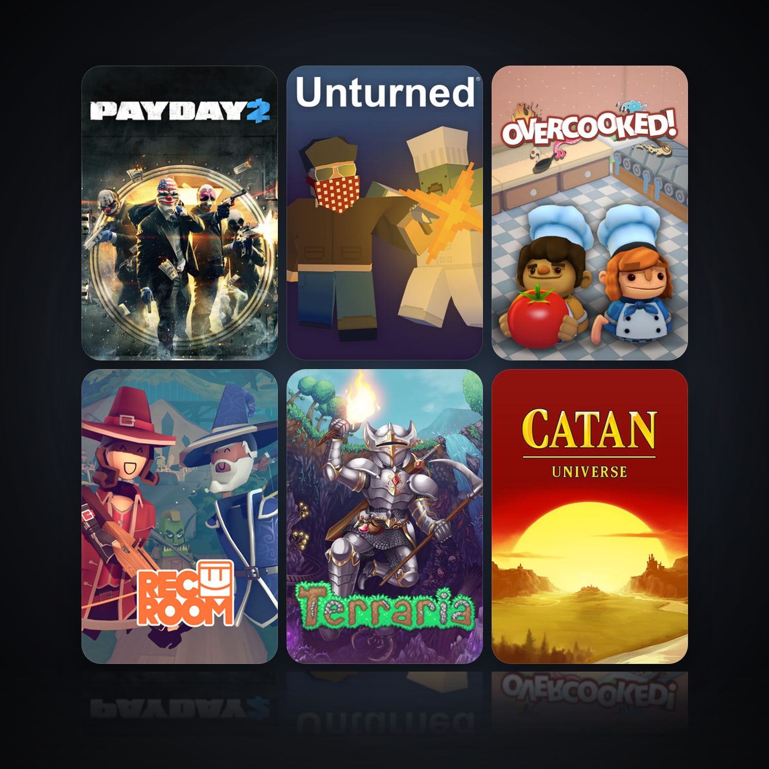 PAYDAY 2 & Unturned | 12 Games | Clean — HabibiAccounts