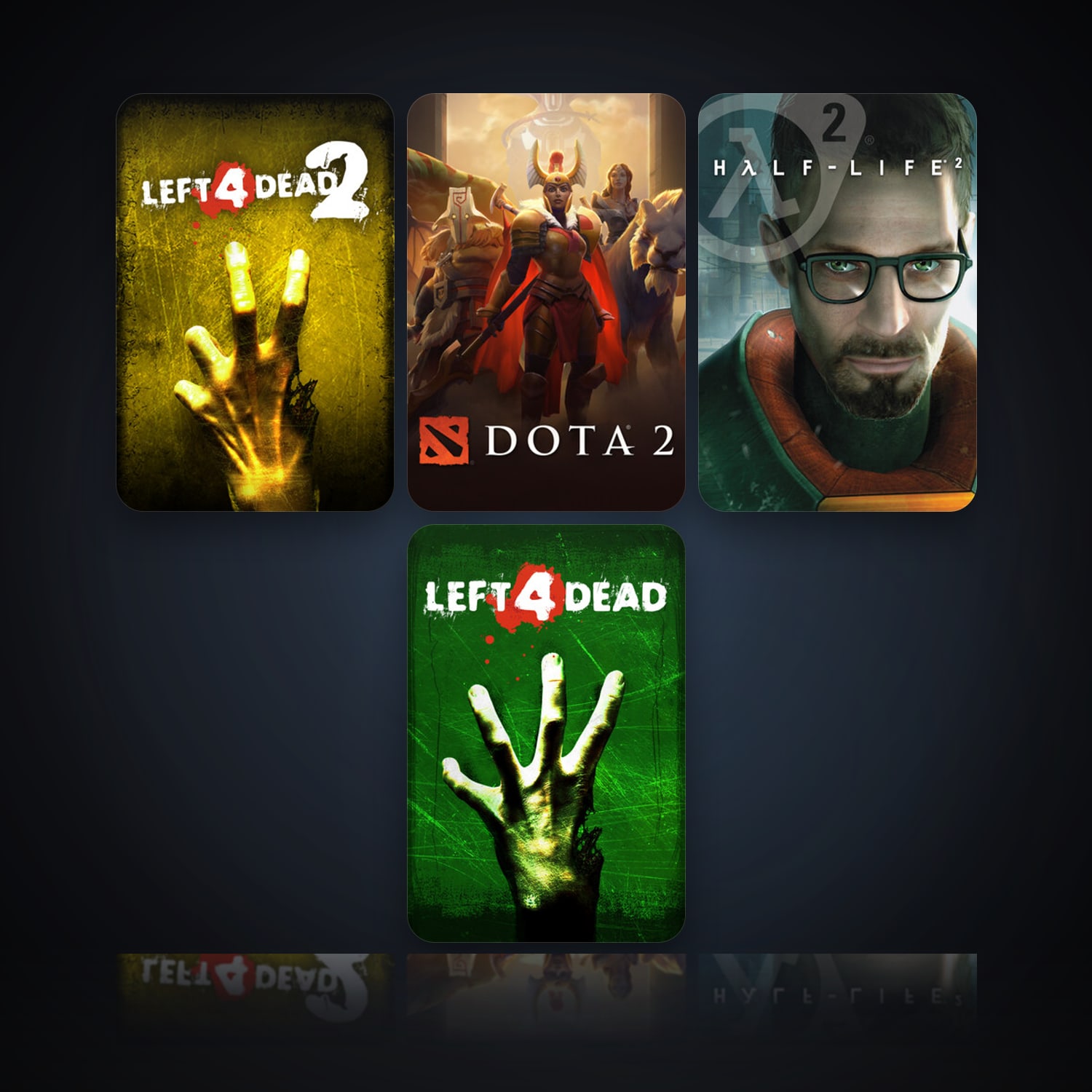 Left 4 Dead 2 & Dota 2 | Clean — HabibiAccounts