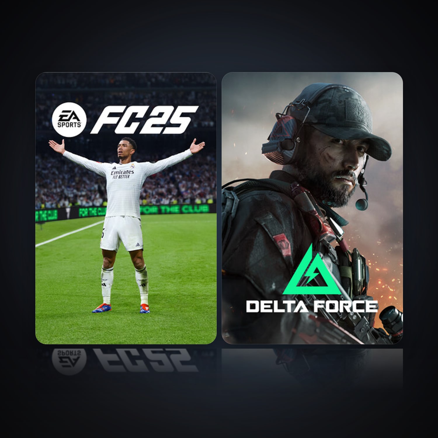 EA SPORTS FC 25 & Delta Force: Hawk Ops — HabibiAccounts