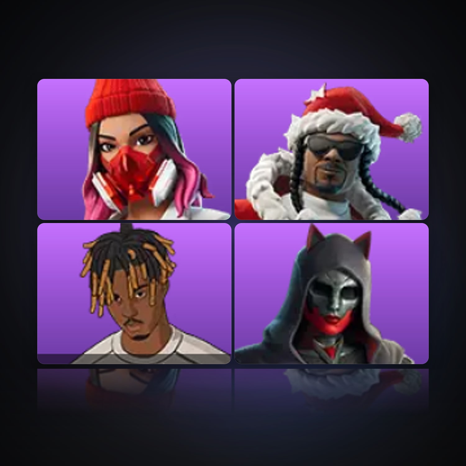 Fortnite | 4 Skins | 1K V-Bucks | Level 275 | 12 Wins — HabibiAccounts