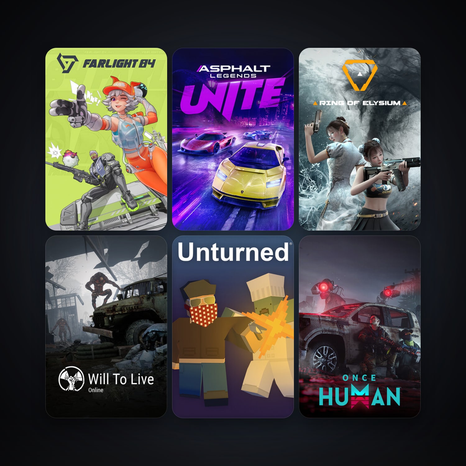 Unturned + Crossout, 25 games, clean — HabibiAccounts
