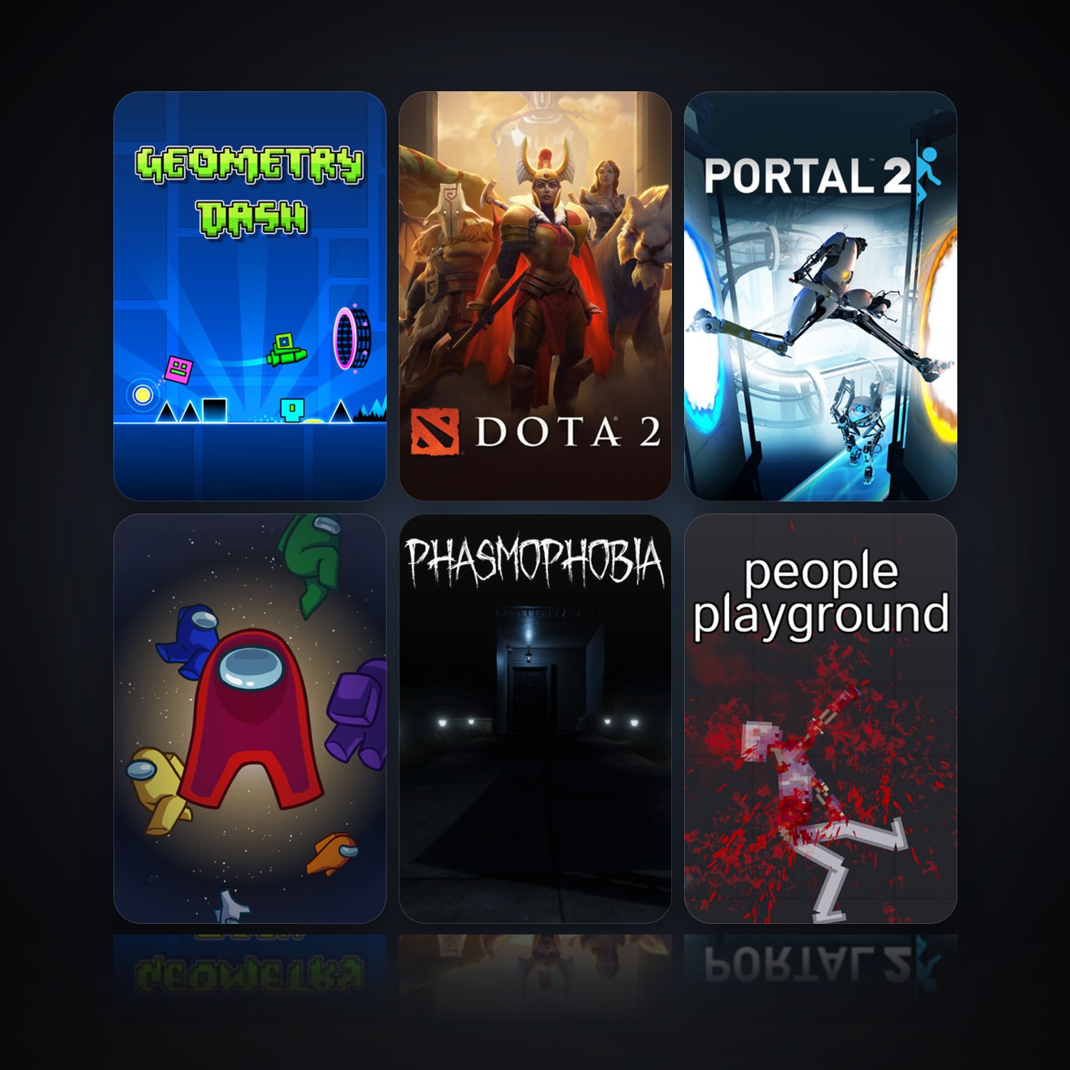 هالحساب ستيم فلين، Dota 2 وPortal 2، 12 لعبة، صامد واضح — HabibiAccounts