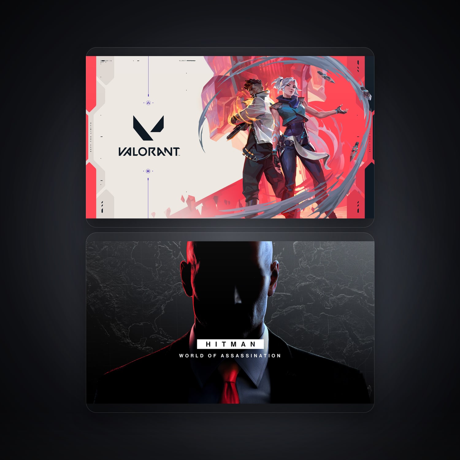 VALORANT & HITMAN 3 | 2 Games — HabibiAccounts