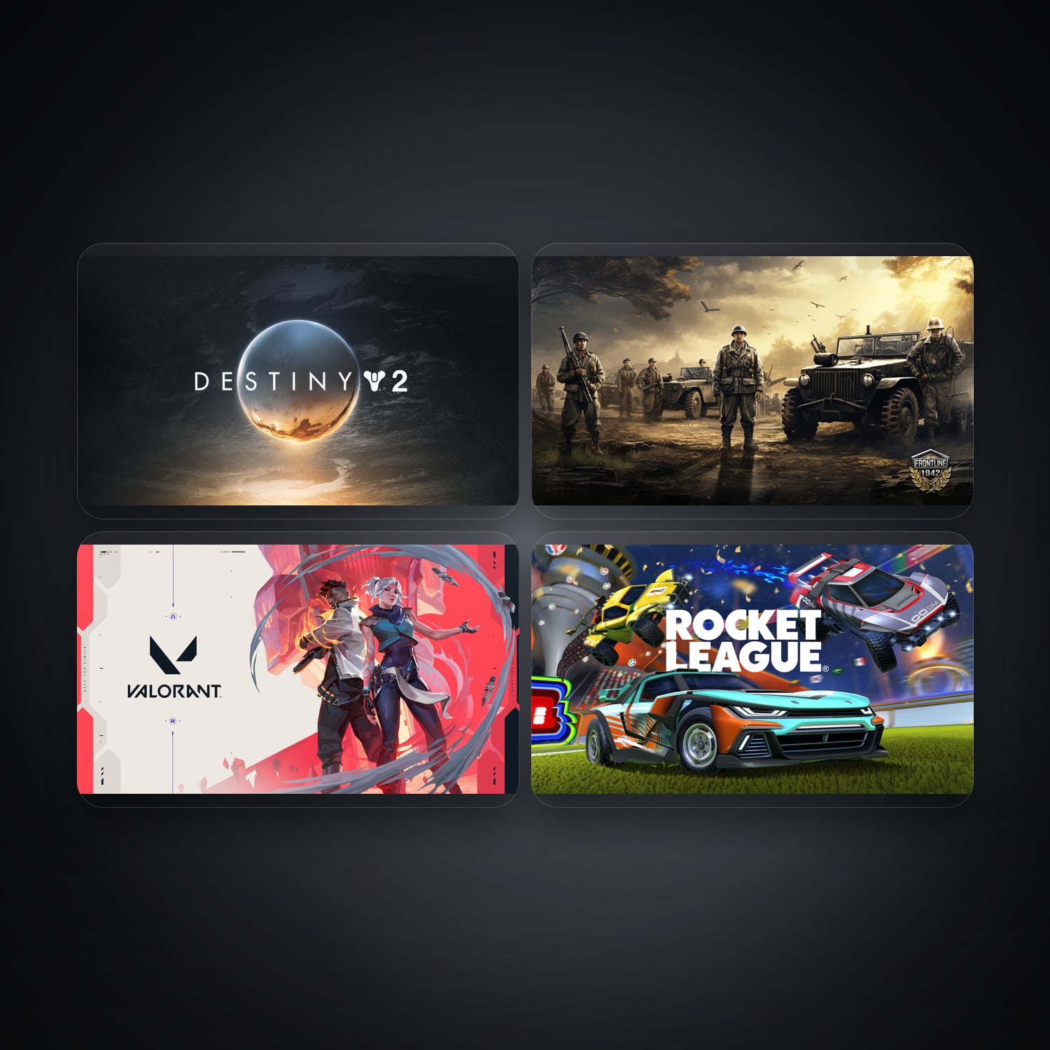 Destiny 2 & WW2 Frontline 1942 | 4 Games — HabibiAccounts