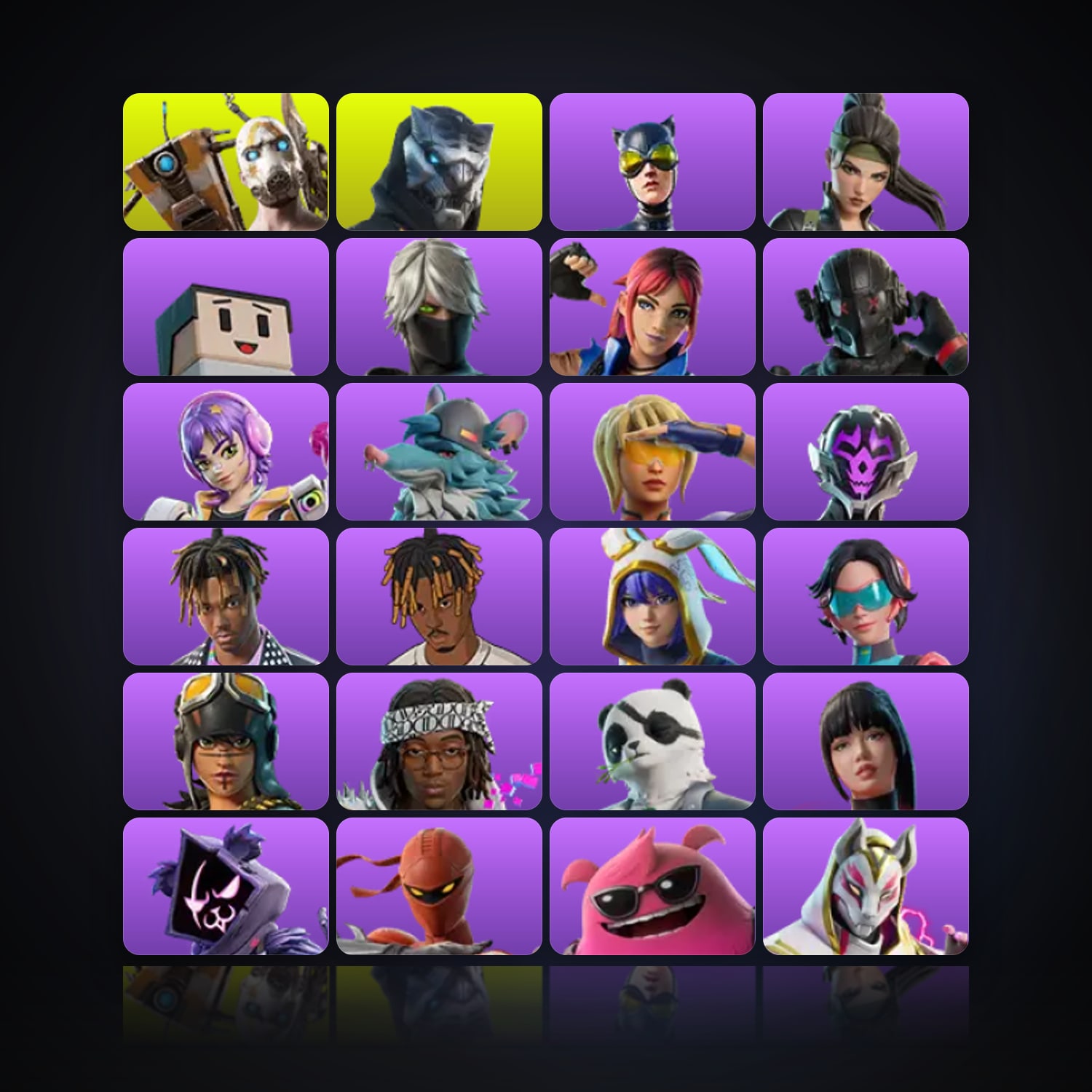 Fortnite | 54 Skins | 1.7K V-Bucks | Level 597 | 68 Wins — HabibiAccounts