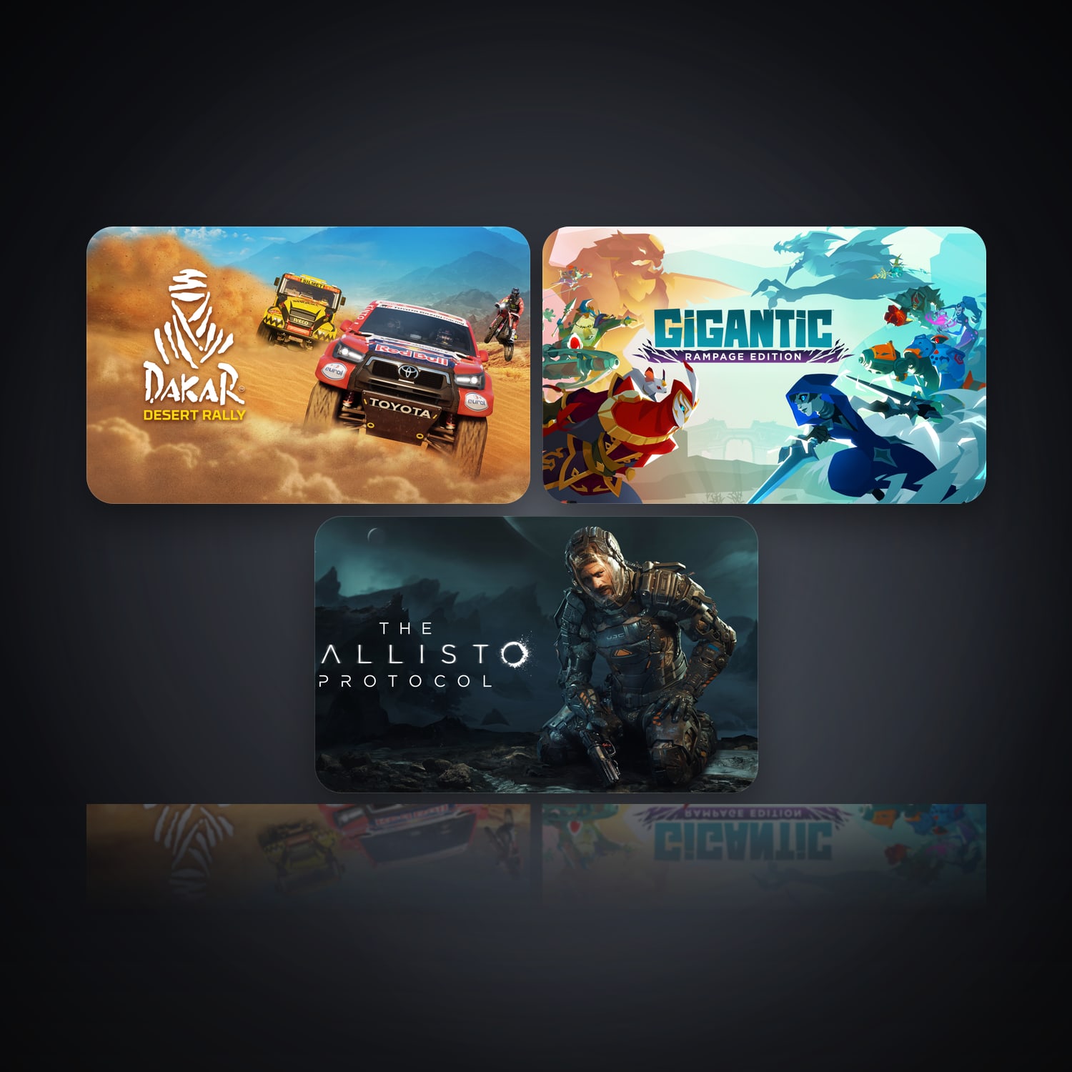 Dakar Desert Rally & Gigantic: Rampage Edition | 3 Games — HabibiAccounts