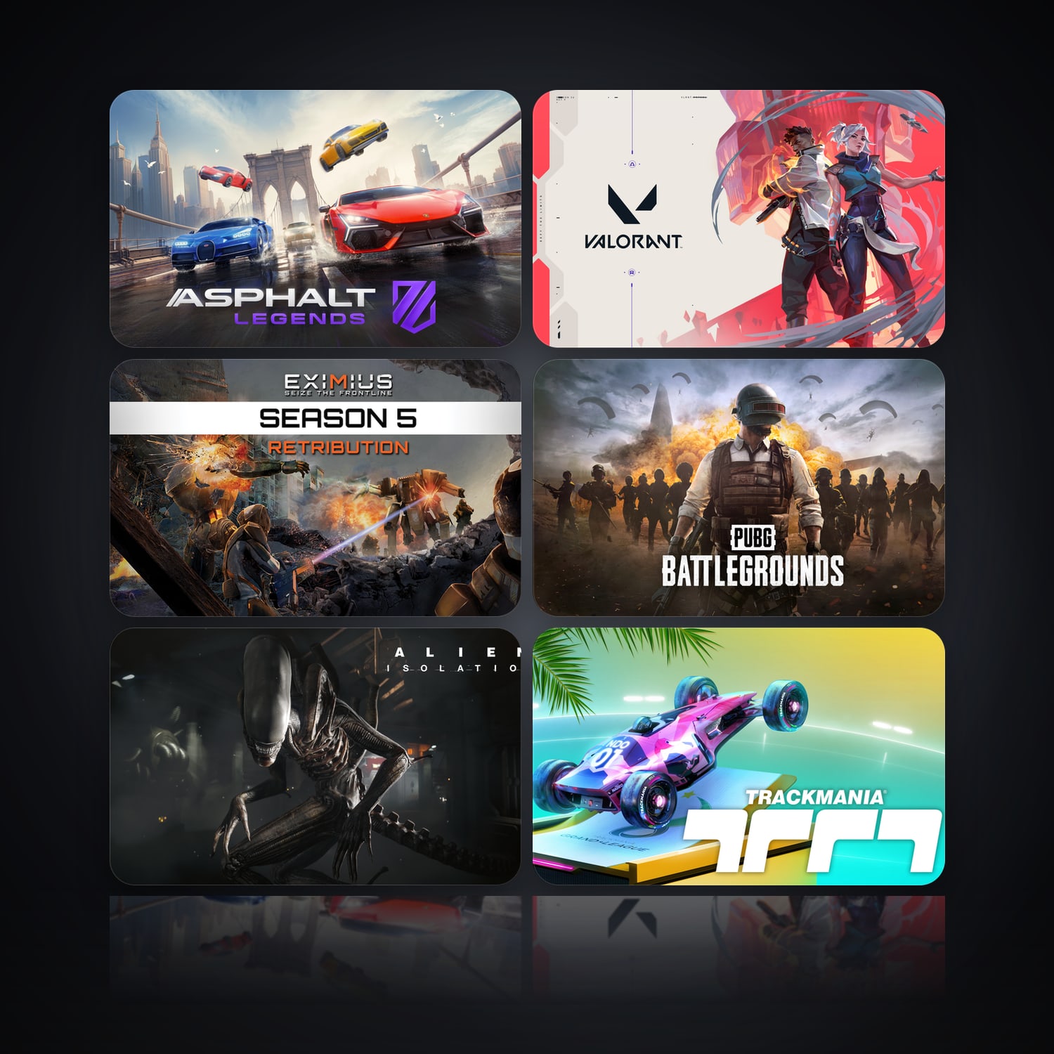 Asphalt Legends Unite & VALORANT | 41 Games — HabibiAccounts