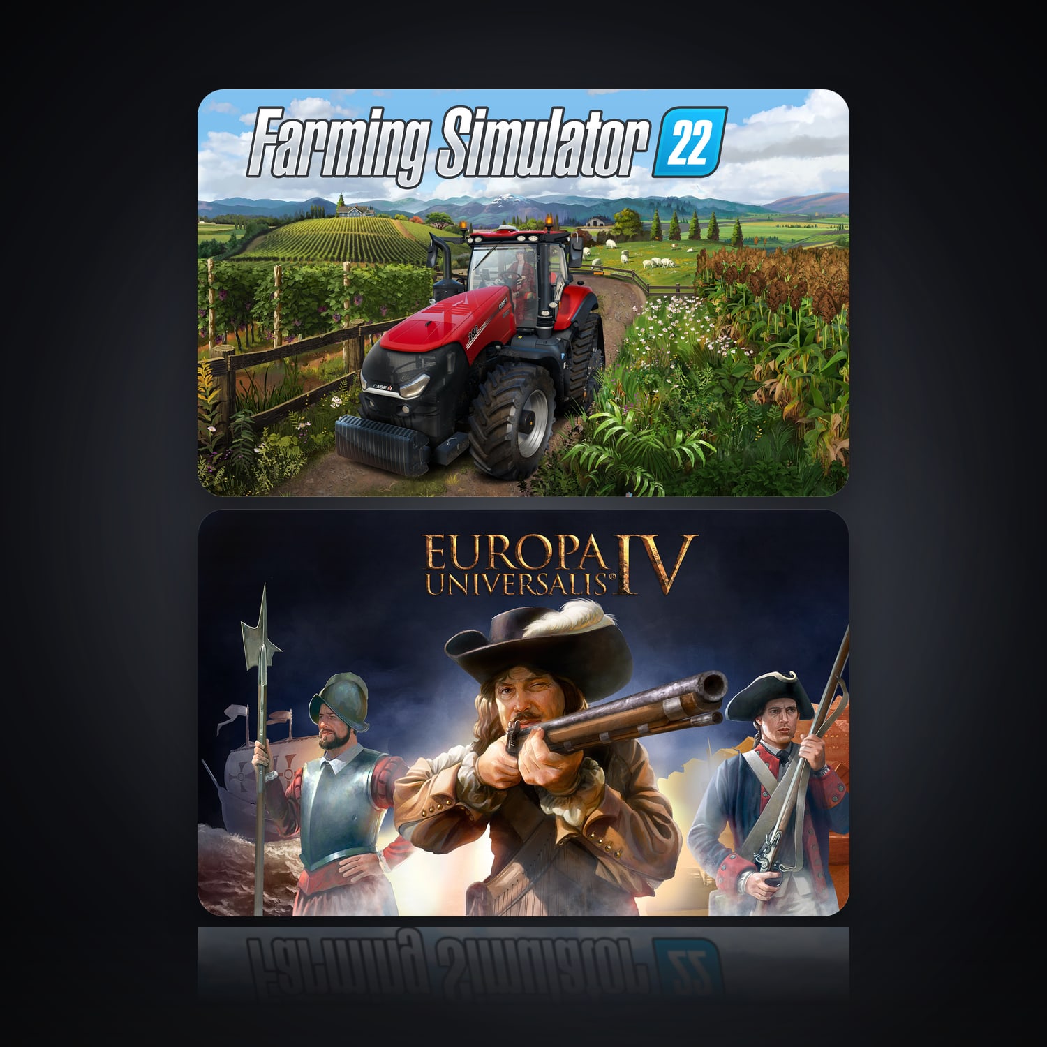Farming Simulator 22 & Europa Universalis IV | 2 Games — HabibiAccounts