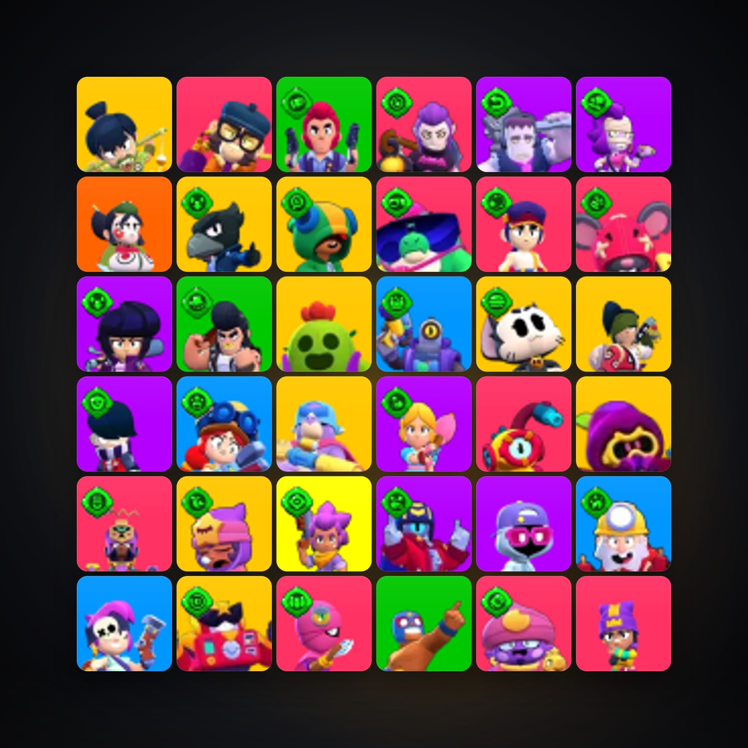 105 Brawlers | 72K Trophies — HabibiAccounts