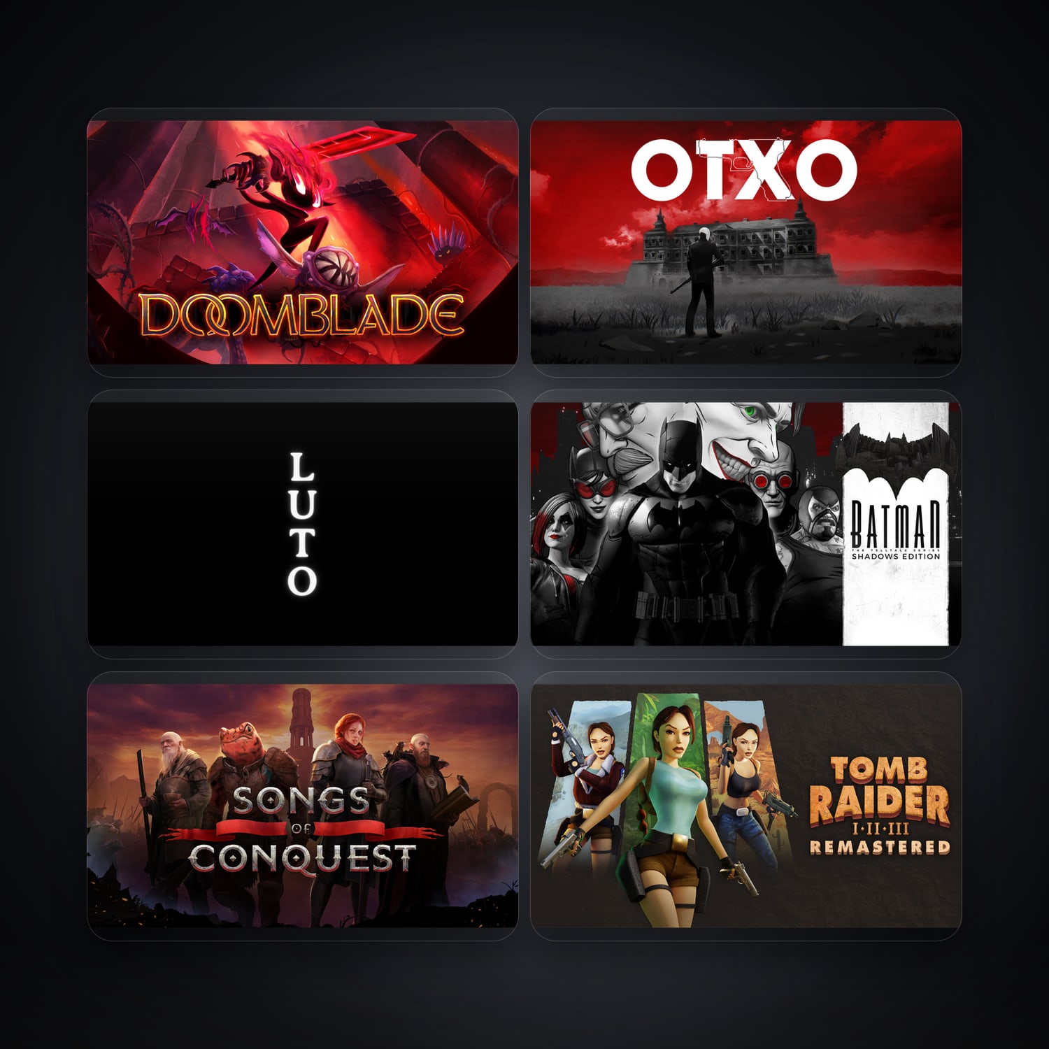 Epic DOOMBLADE + OTXO — EG — 16 games — HabibiAccounts