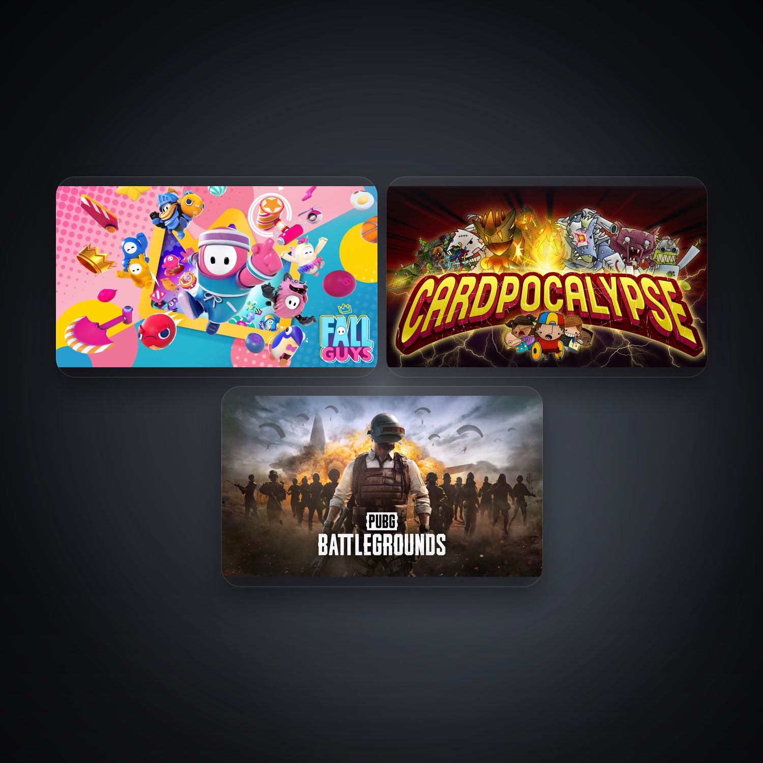Fall Guys & Cardpocalypse | 3 Games — HabibiAccounts