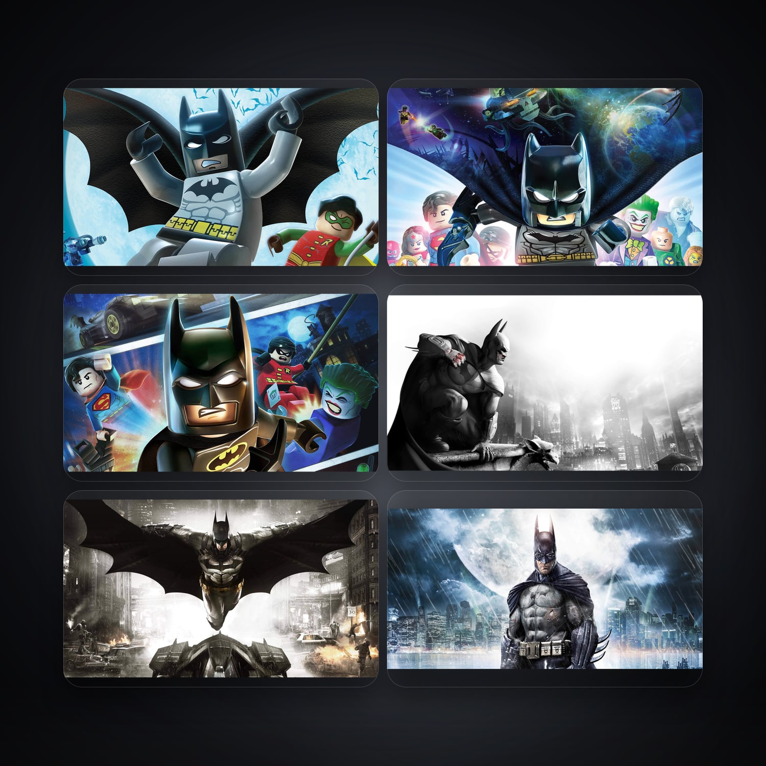 LEGO Batman The Videogame & LEGO Batman 3 Beyond Gotham | 6 Games — HabibiAccounts