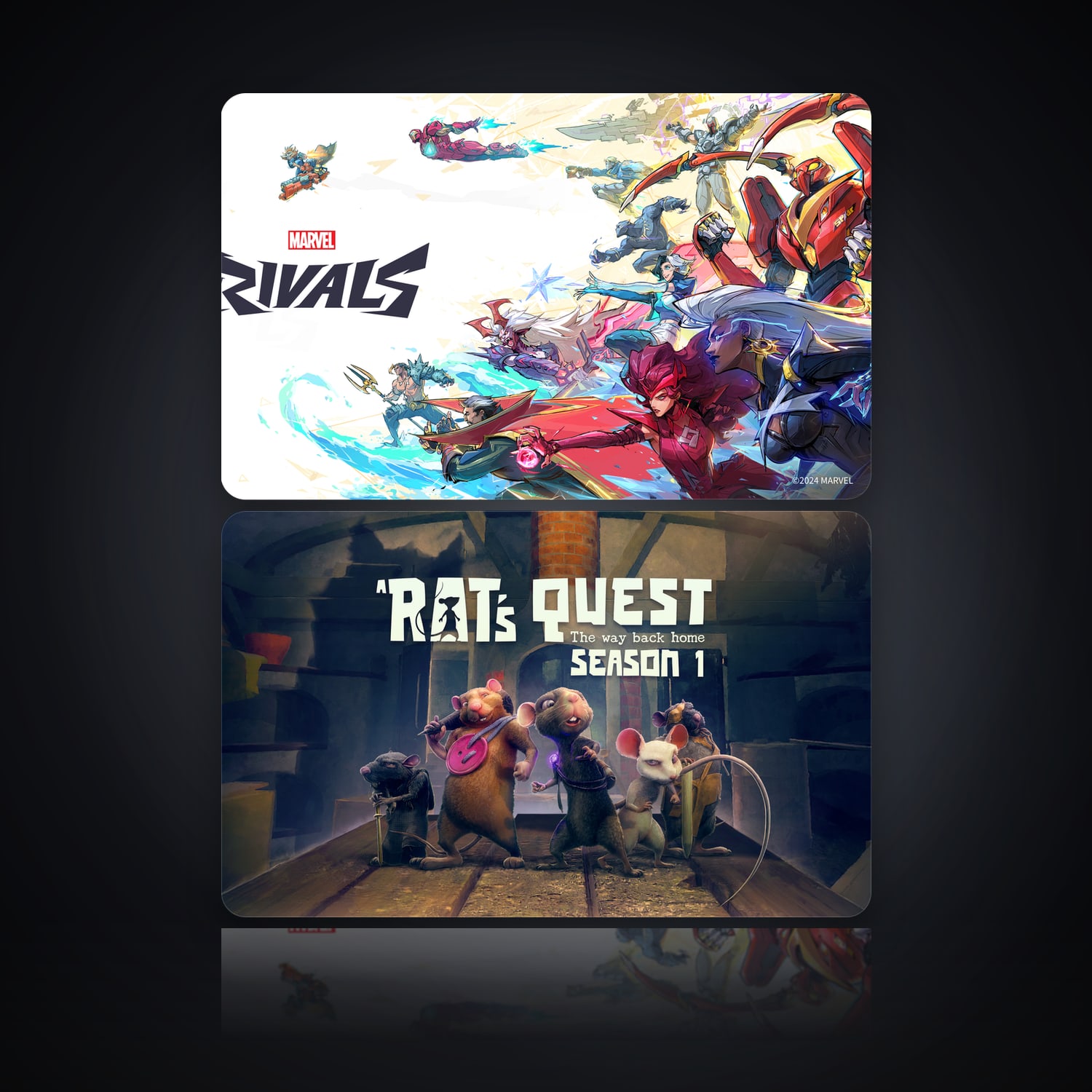 Marvel Rivals & A Rat's Quest: The Way Back Home - Season 1 | 2 Games — HabibiAccounts