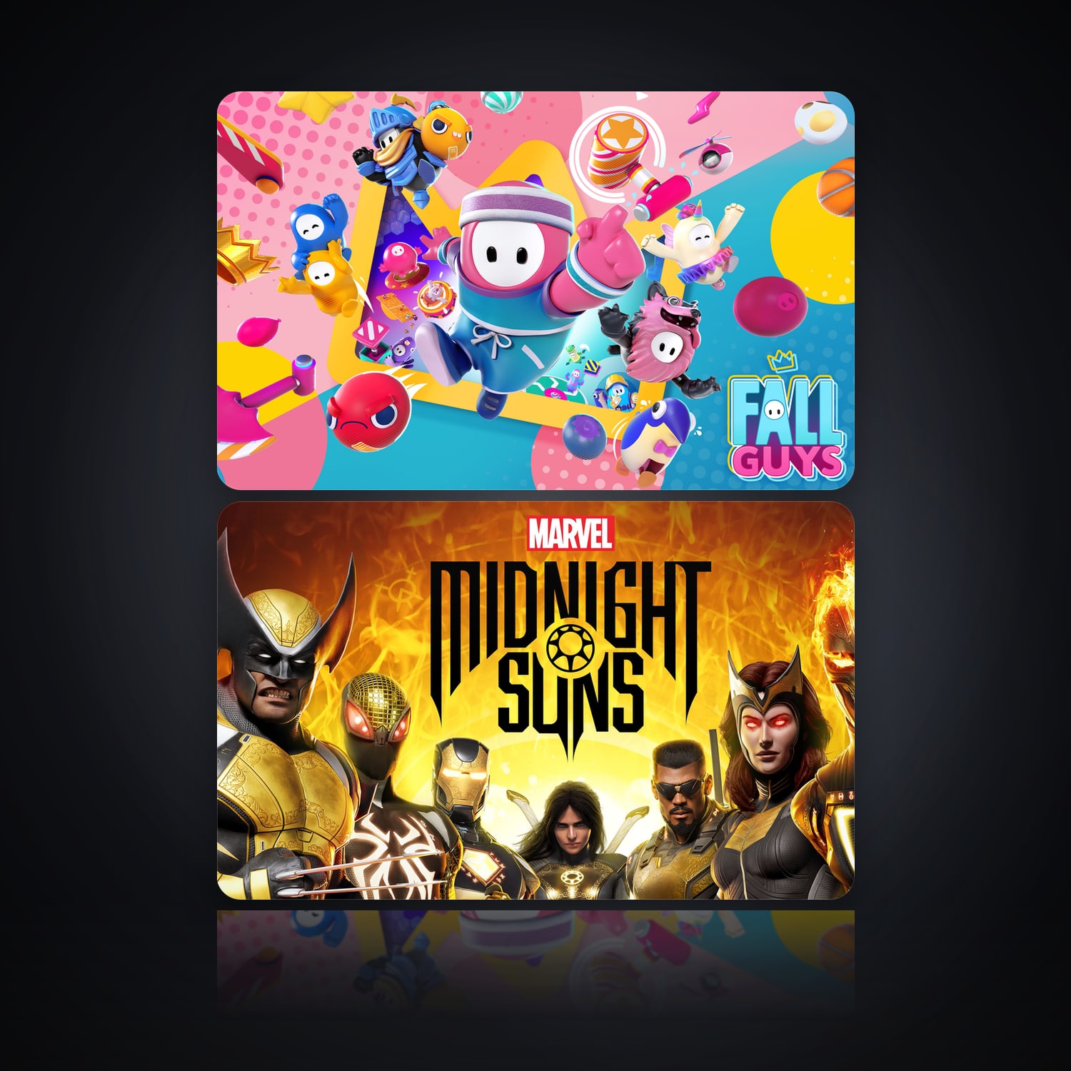 Fall Guys & Marvel's Midnight Suns | 2 Games — HabibiAccounts