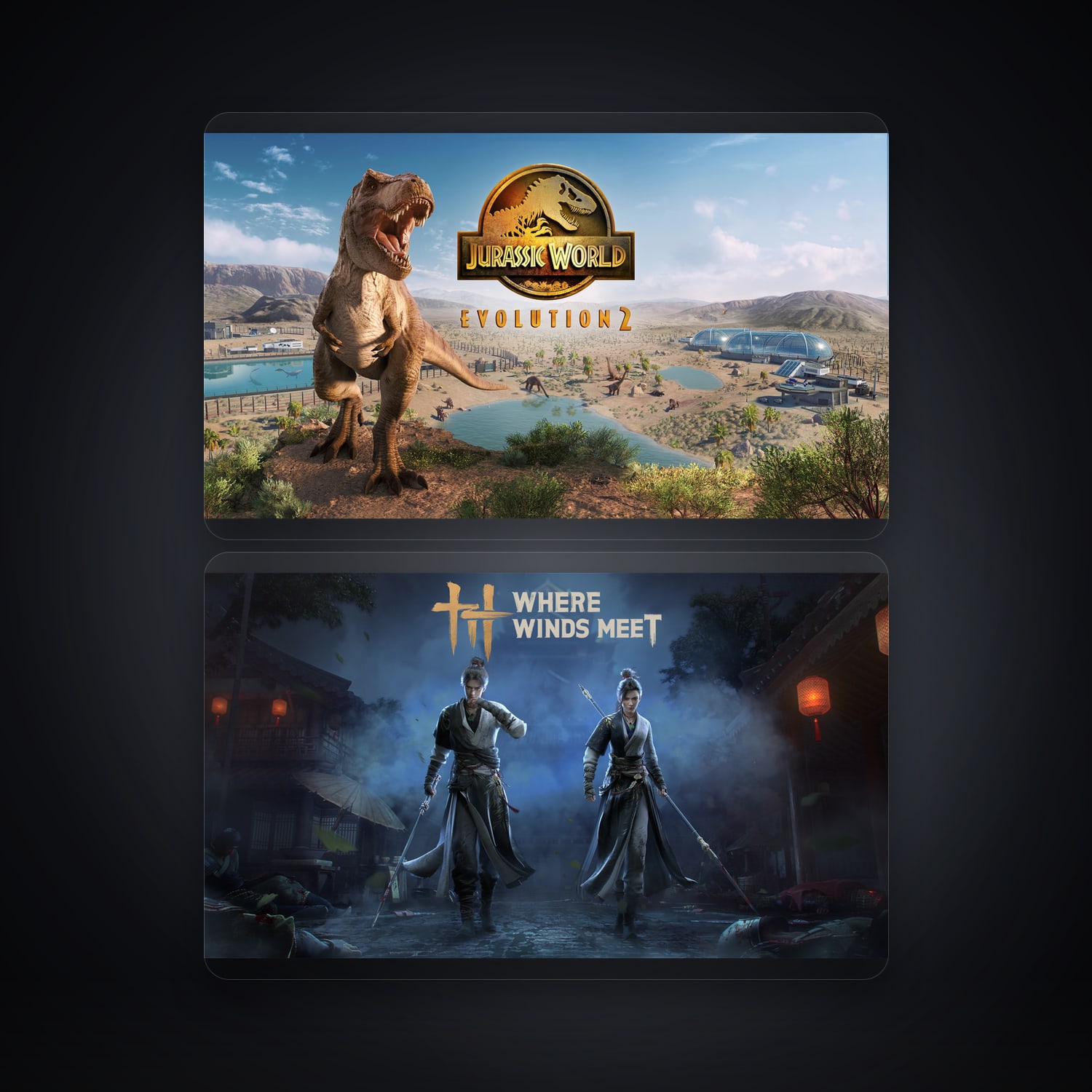 Jurassic World Evolution 2 & Where Winds Meet | 3 Games — HabibiAccounts