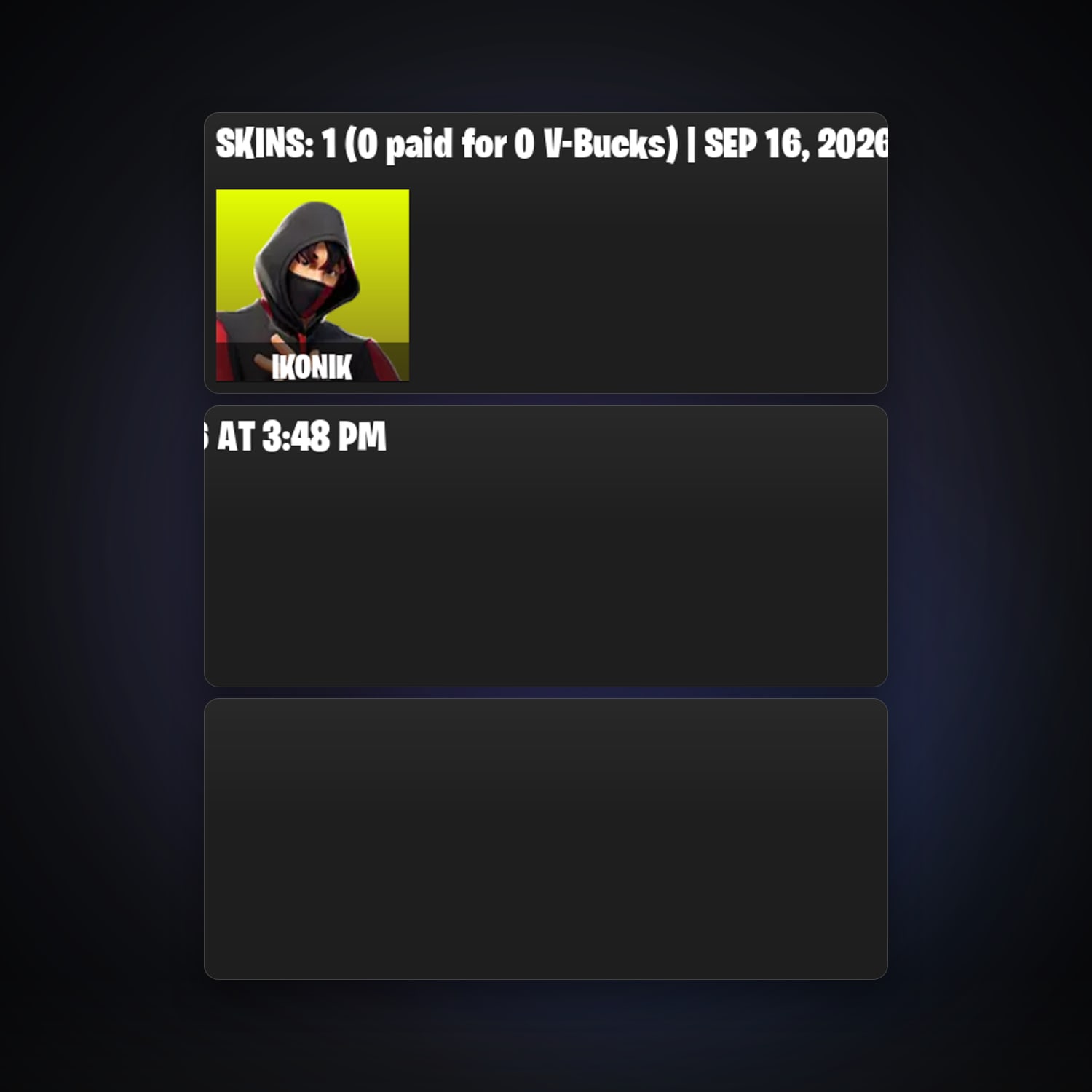 Fortnite | 1 Skins | 200 V-Bucks | Level 238 | 13 Wins — HabibiAccounts