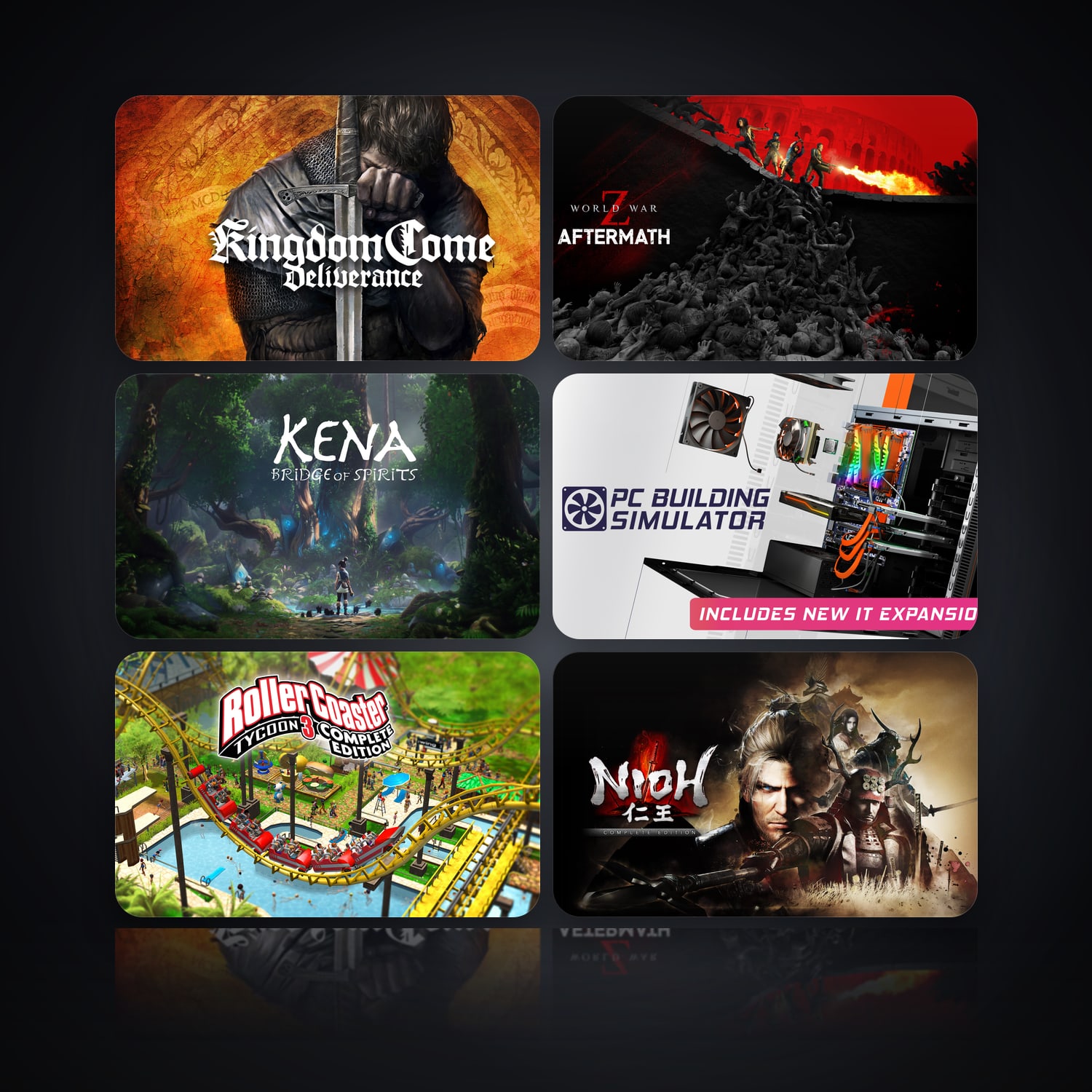 Kingdom Come Deliverance & World War Z | 37 Games — HabibiAccounts