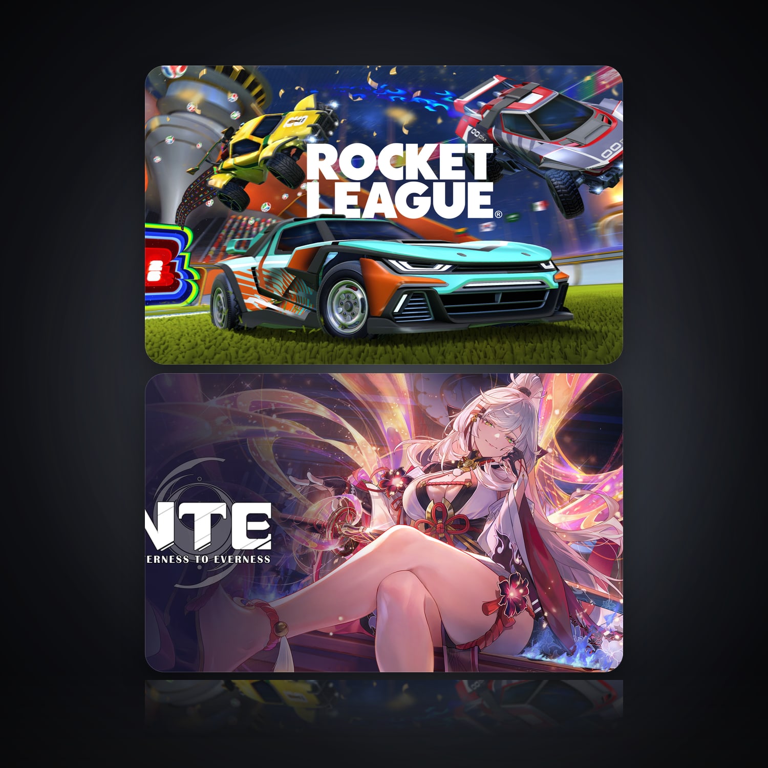 Rocket League & NTE: Neverness to Everness | 2 Games — HabibiAccounts