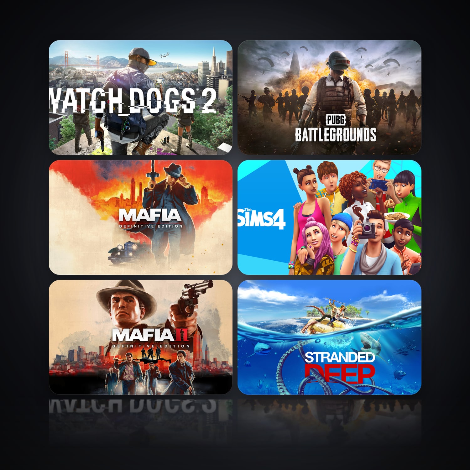Watch Dogs 2 & PUBG: BATTLEGROUNDS | 33 Games — HabibiAccounts