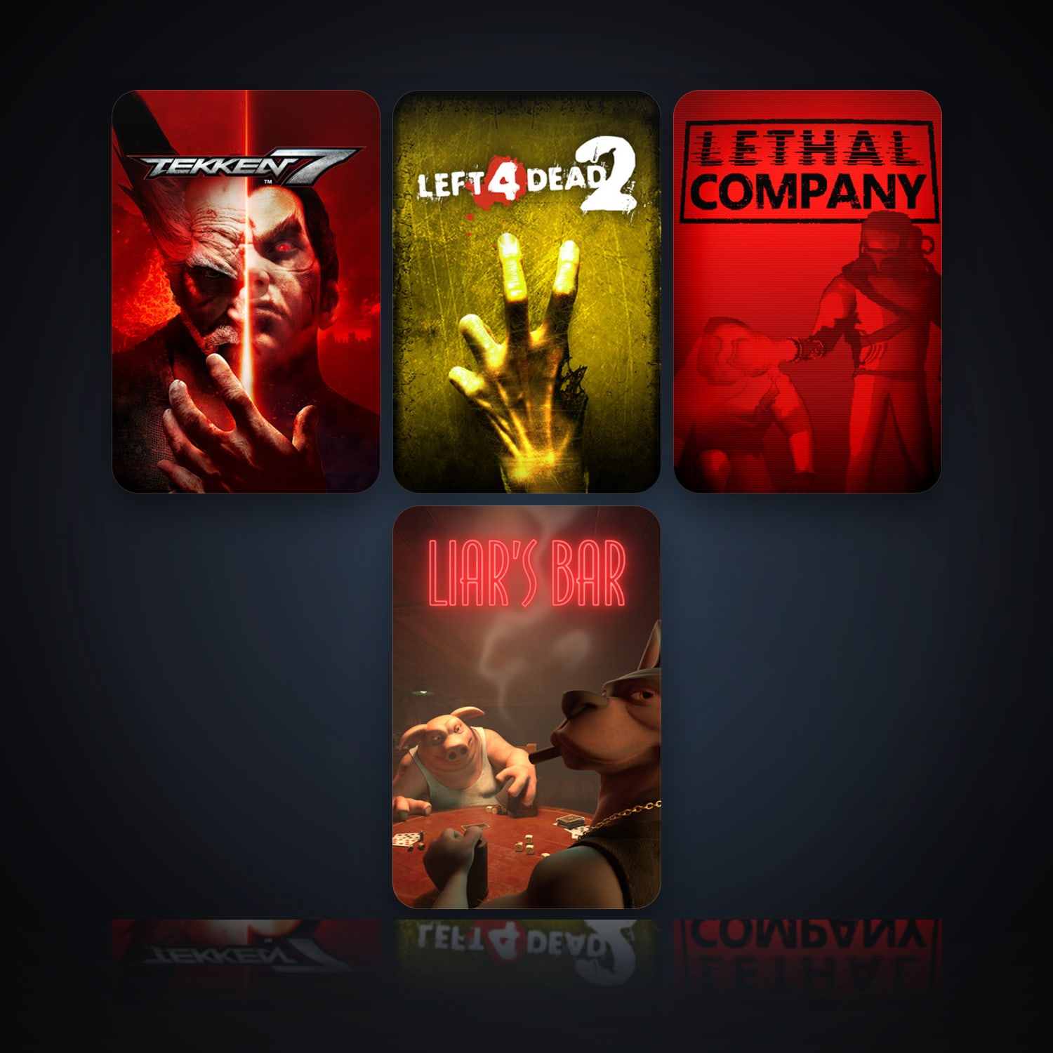 TEKKEN 7 & Left 4 Dead 2 | Clean — HabibiAccounts