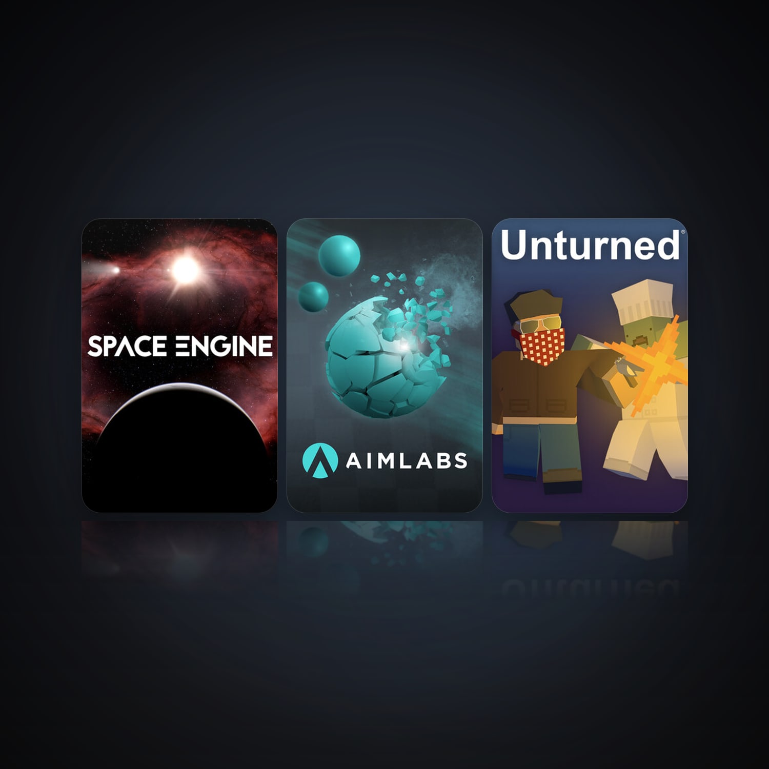 SpaceEngine & Aimlabs — HabibiAccounts
