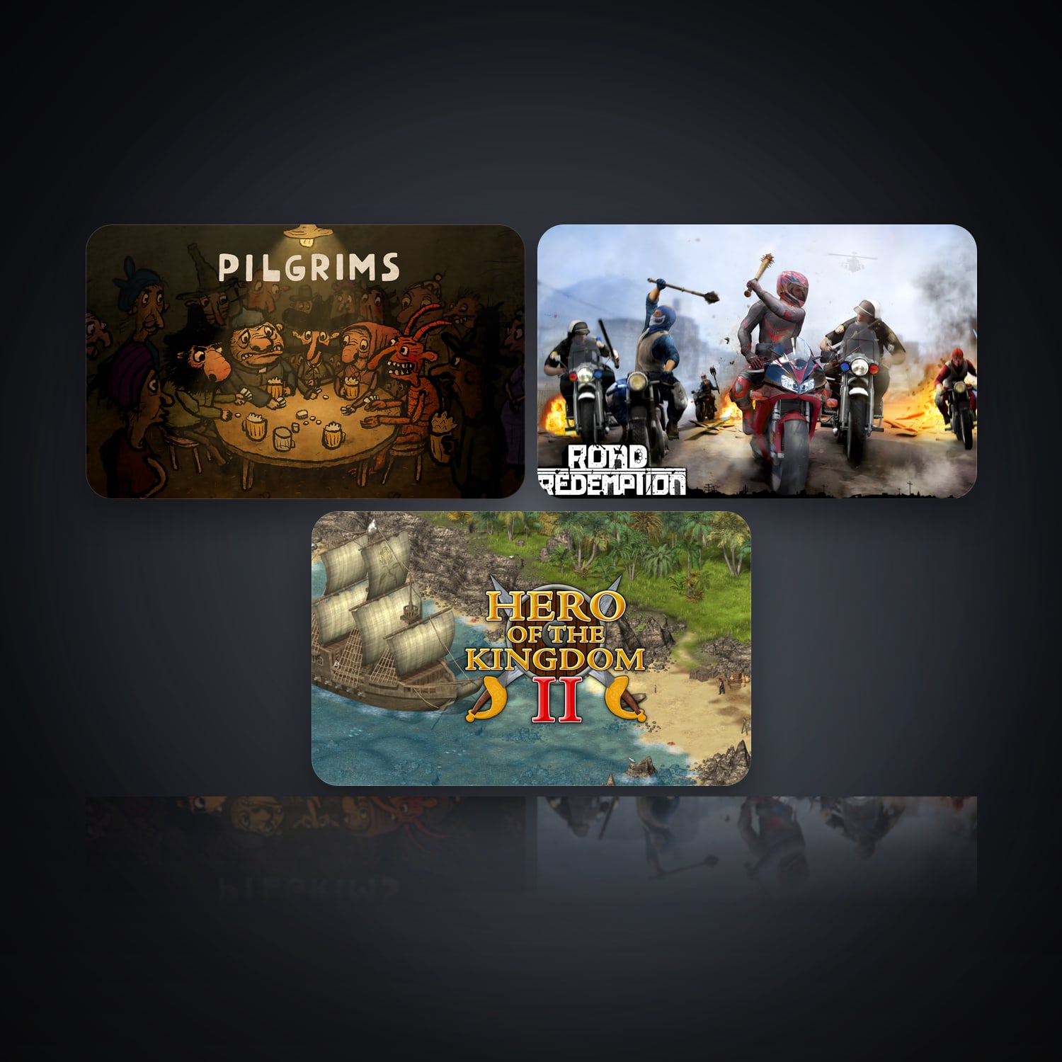 Pilgrims & Road Redemption | 3 Games — HabibiAccounts