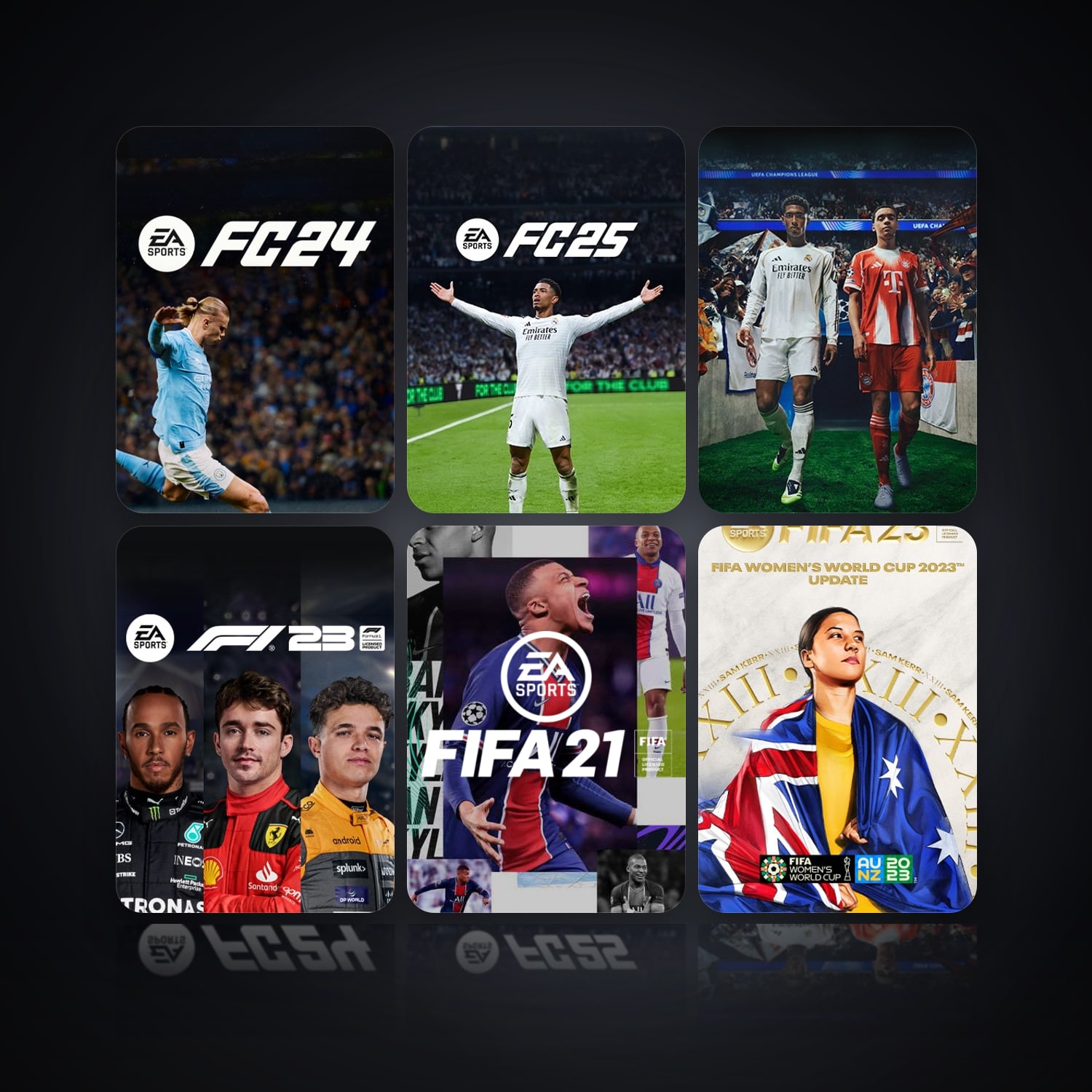 EA SPORTS FC24 & EA SPORTS FC 25 | 12 Games — HabibiAccounts