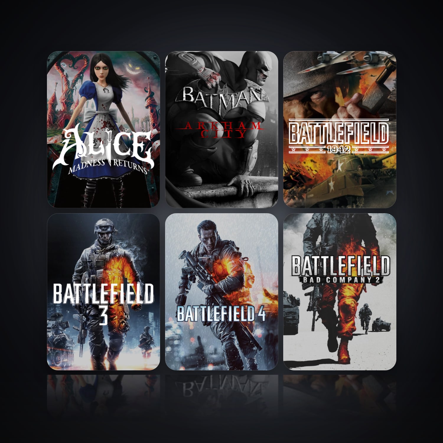 Alice: Madness Returns & Batman: Arkham City Game of the Year Edition | 26 Games — HabibiAccounts