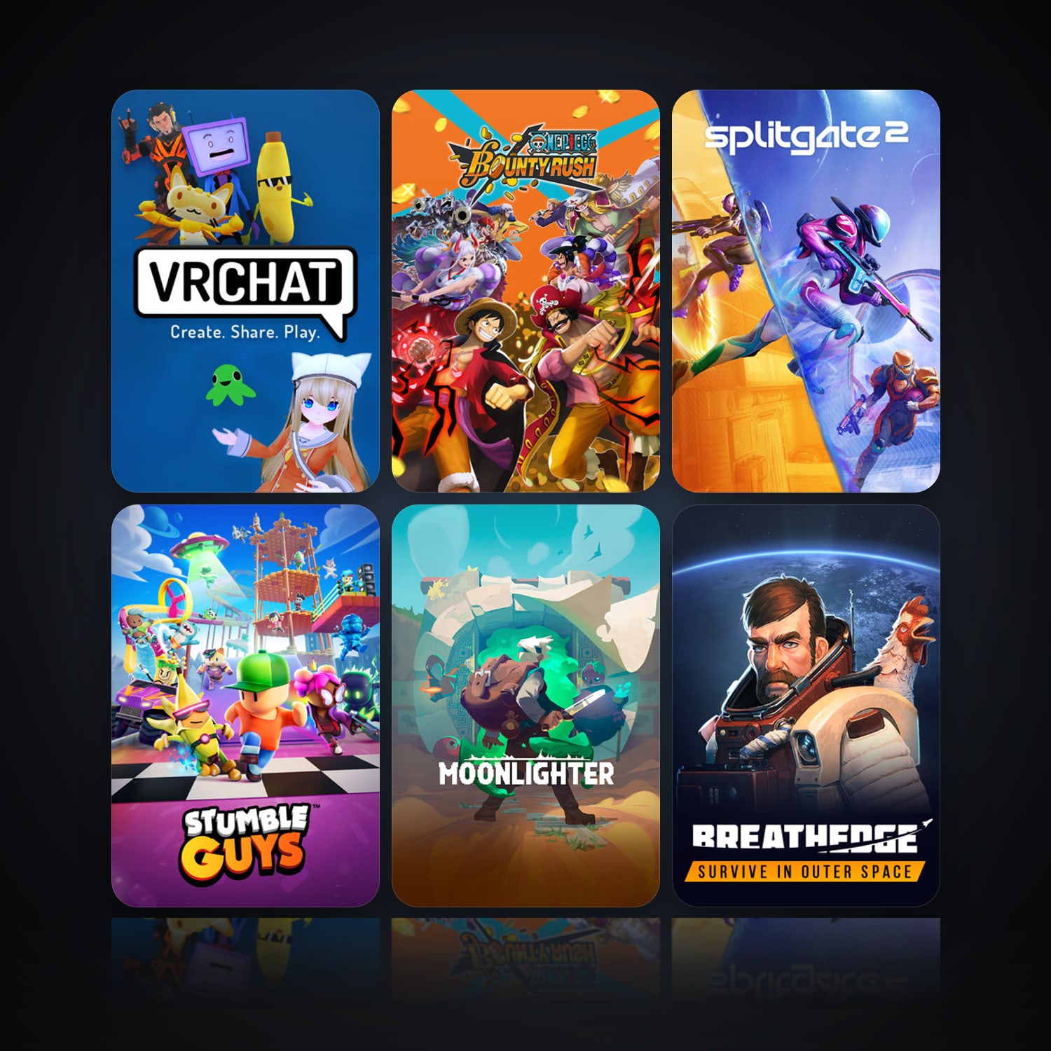 VRChat & ONE PIECE Bounty Rush | 24 Games | Clean — HabibiAccounts