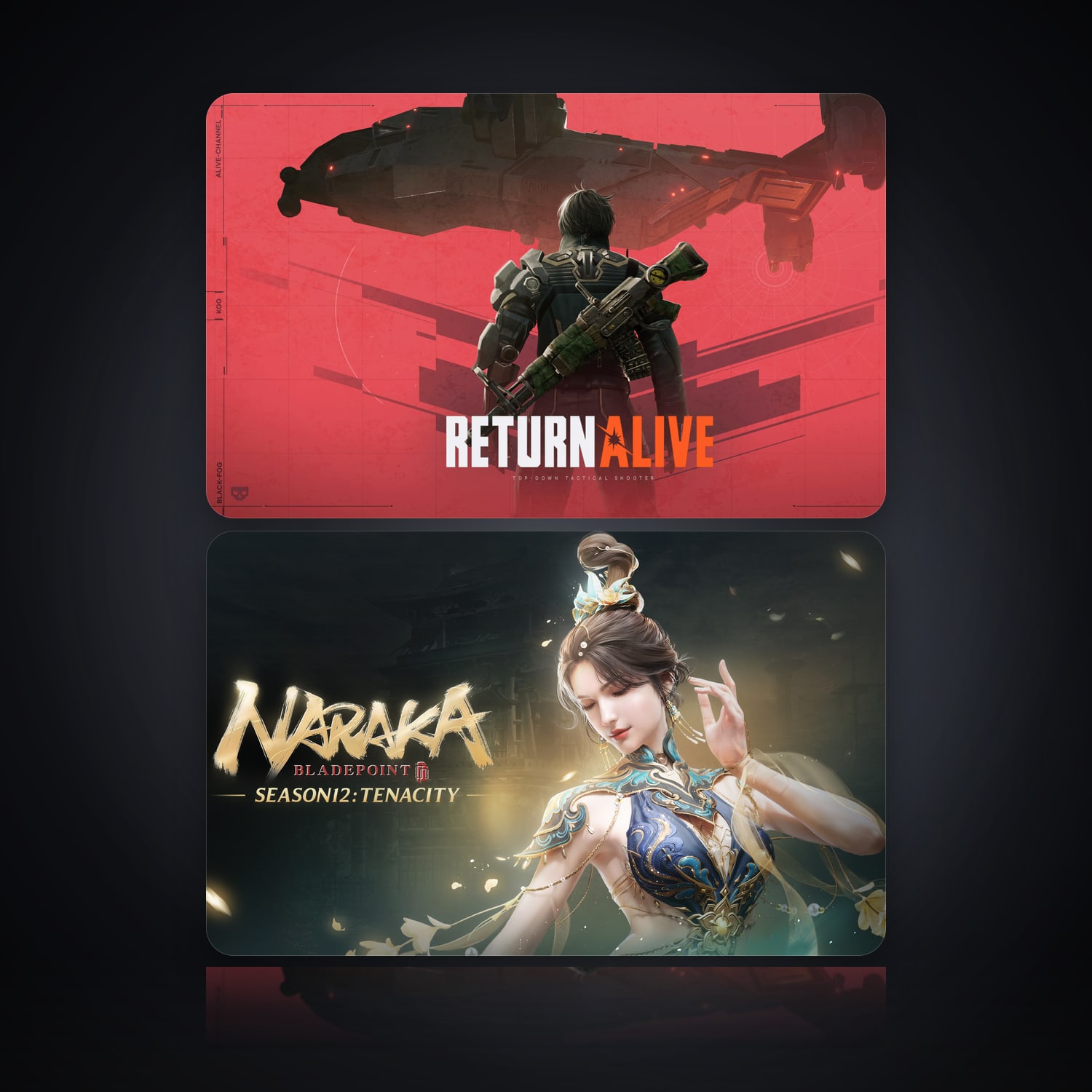 Return Alive & NARAKA: BLADEPOINT | 2 Games — HabibiAccounts