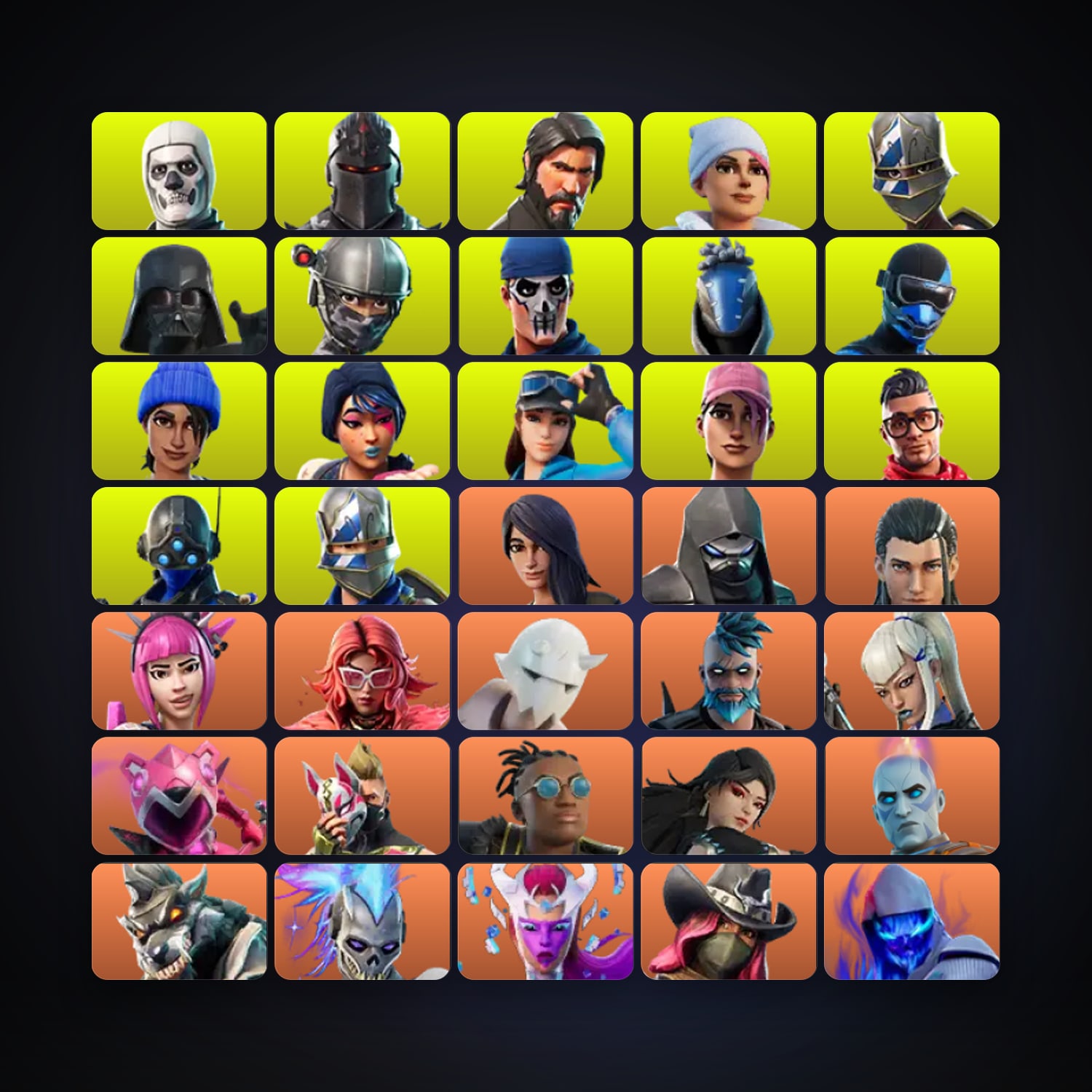 Fortnite | 440 Skins | 1.6K V-Bucks | Level 8321 | 2.3K Wins — HabibiAccounts