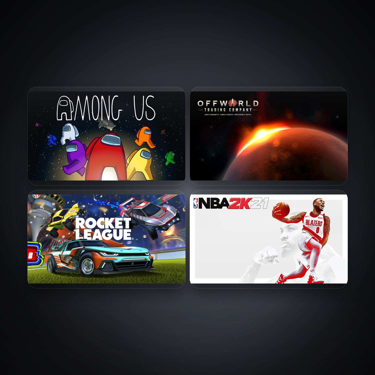 Among Us & Offworld Trading Company | 5 Games — HabibiAccounts