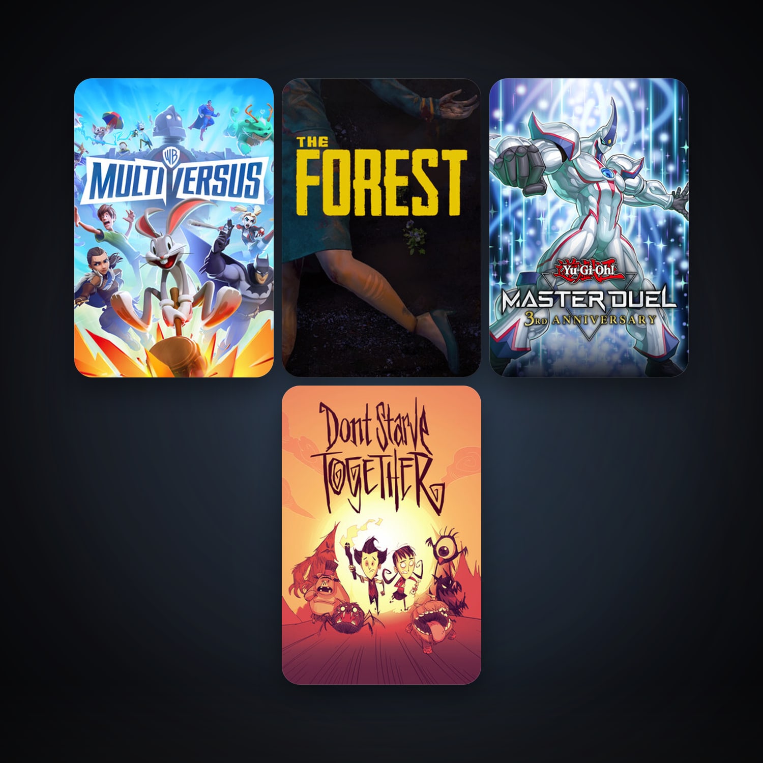 The Forest + Don't Starve Together, 7 games, clean — HabibiAccounts